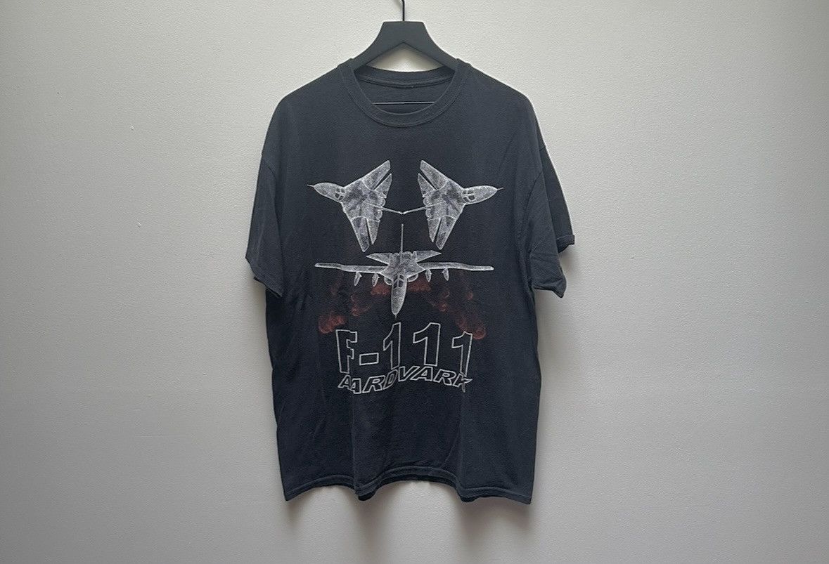 Other Vintage Y2K F-111 Fighter Jet T-Shirt Size US XL / EU 56 / 4 - 1 Thumbnail