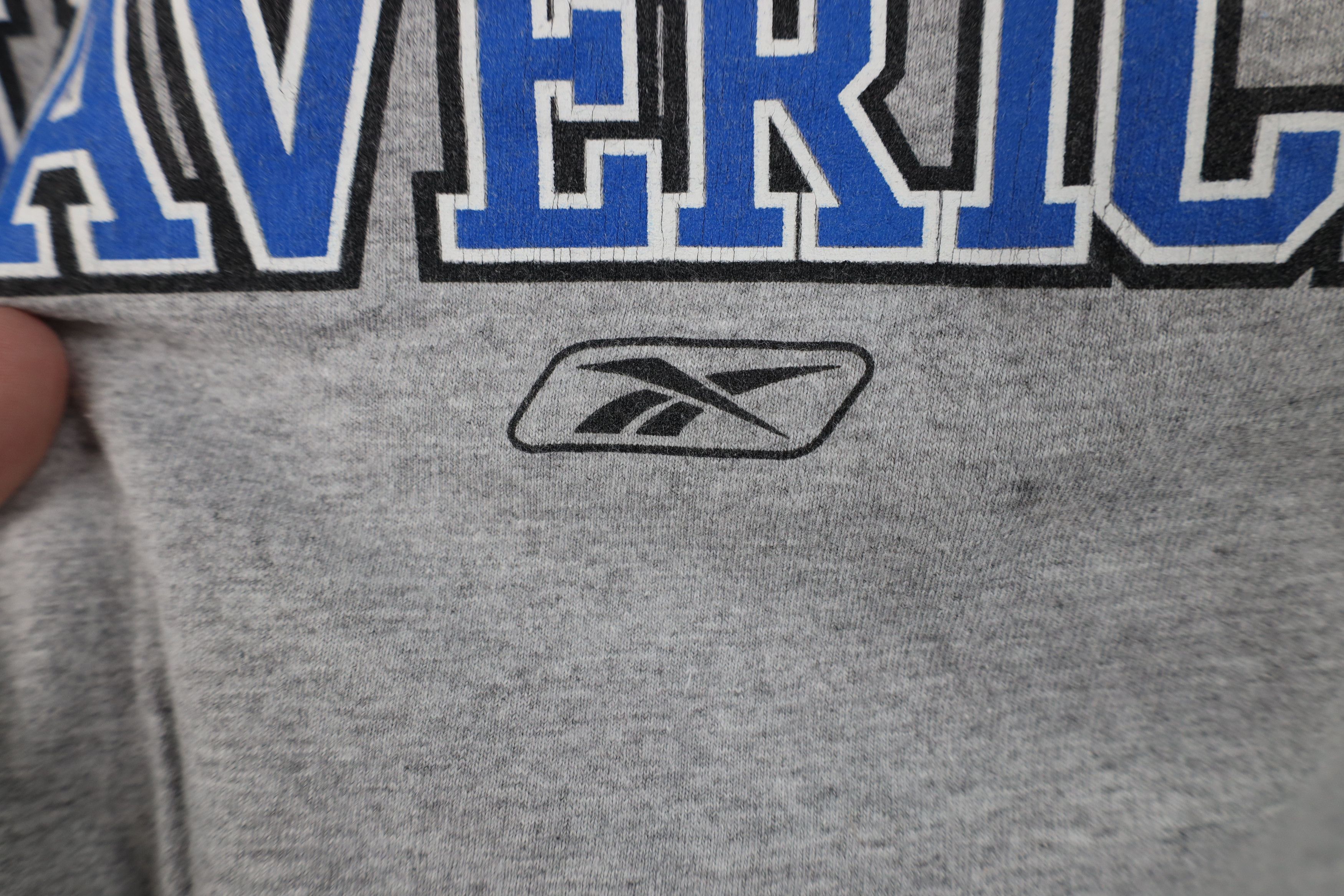 Reebok Vintage Reebok Fit Dallas Mavericks Basketball T-Shirt Gray Size US XL / EU 56 / 4 - 6 Thumbnail