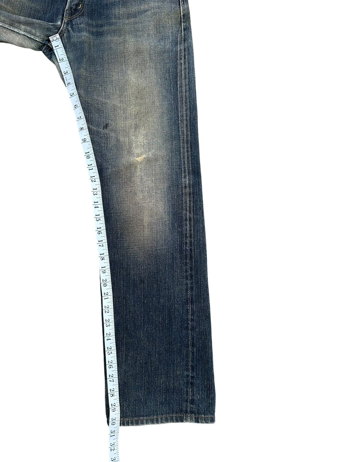Kapital Vintage Edwin 505ZXX Selvedge Rusty Distressed Denim Jeans Size US 31 - 22 Thumbnail