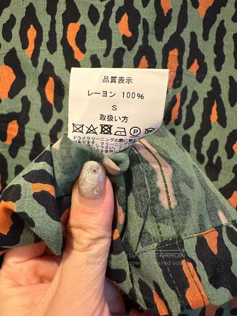 Wacko Maria Wacko Maria Heaven Tokyo Leopard Print Shirt Size US S / EU 44-46 / 1 - 6 Thumbnail