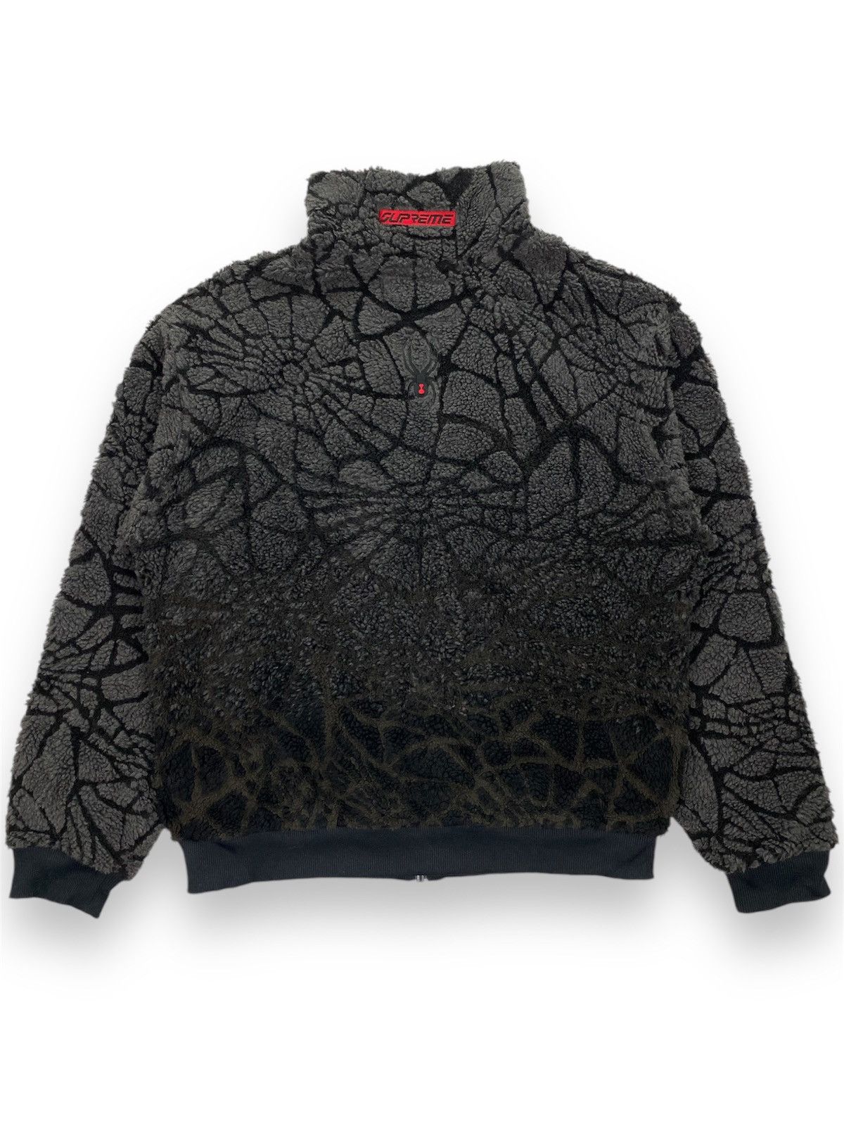 Designer × Streetwear × Supreme Supreme Spyder Web Polar Fleece Jacket FW22  | Grailed