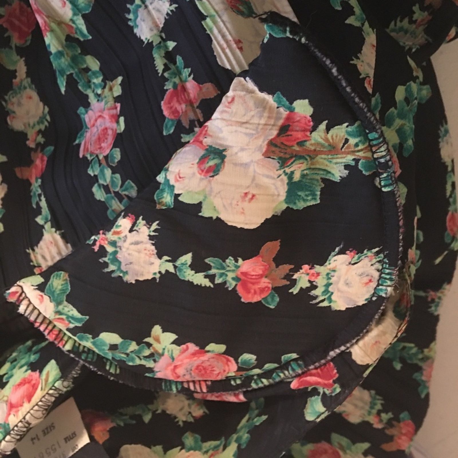 Vintage Vintage 80s Carole Little elastic band dress Size XL / US 12-14 / IT 48-50 - 8 Thumbnail