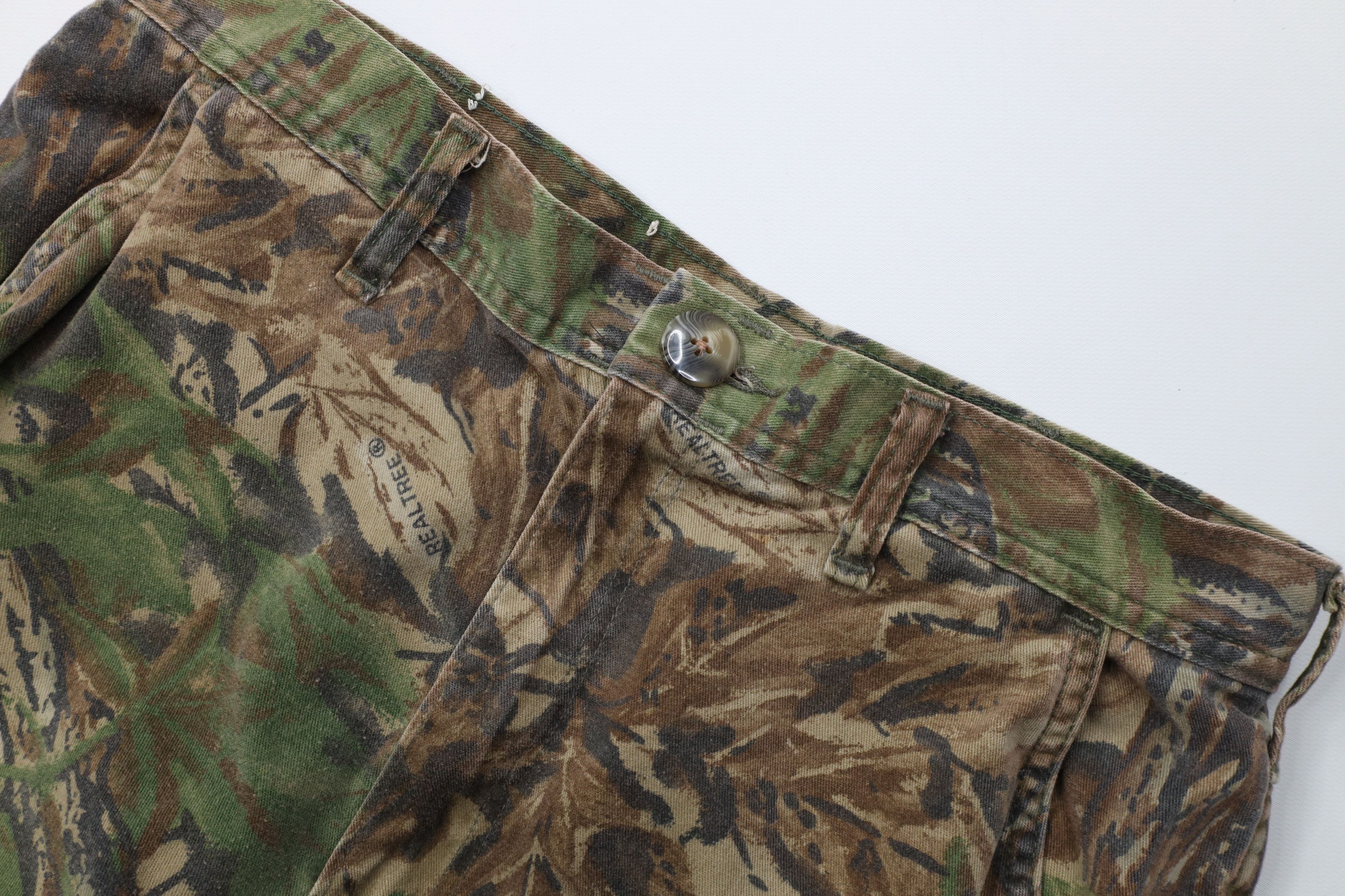 Vintage Vintage 90s Streetwear Camouflage Wide Leg Cargo Pants USA Size US 32 / EU 48 - 7 Thumbnail