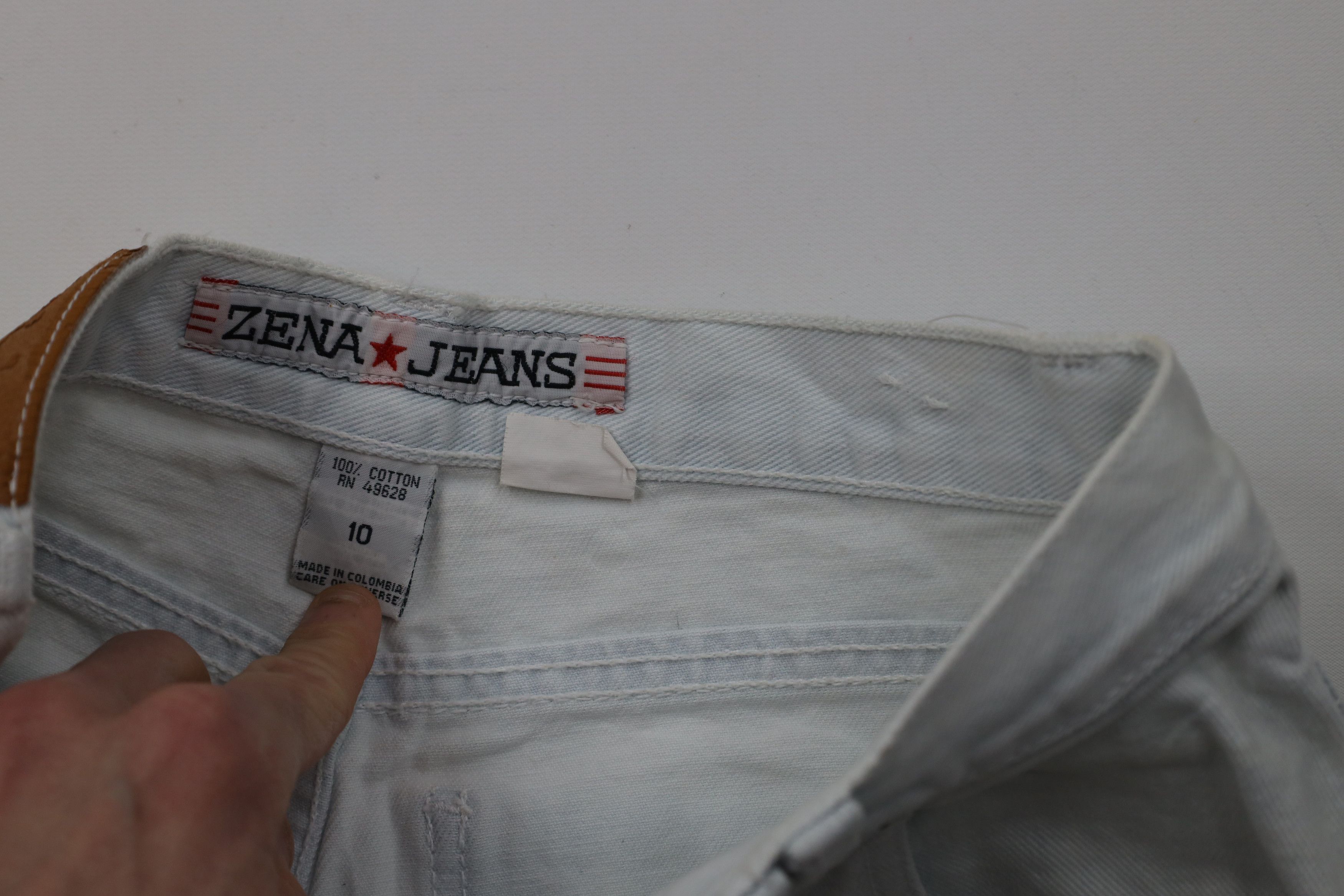 Vintage Vintage 90s Streetwear Baggy Pleated Denim Jean Shorts Blue Size 32" / US 10 / IT 46 - 8 Thumbnail