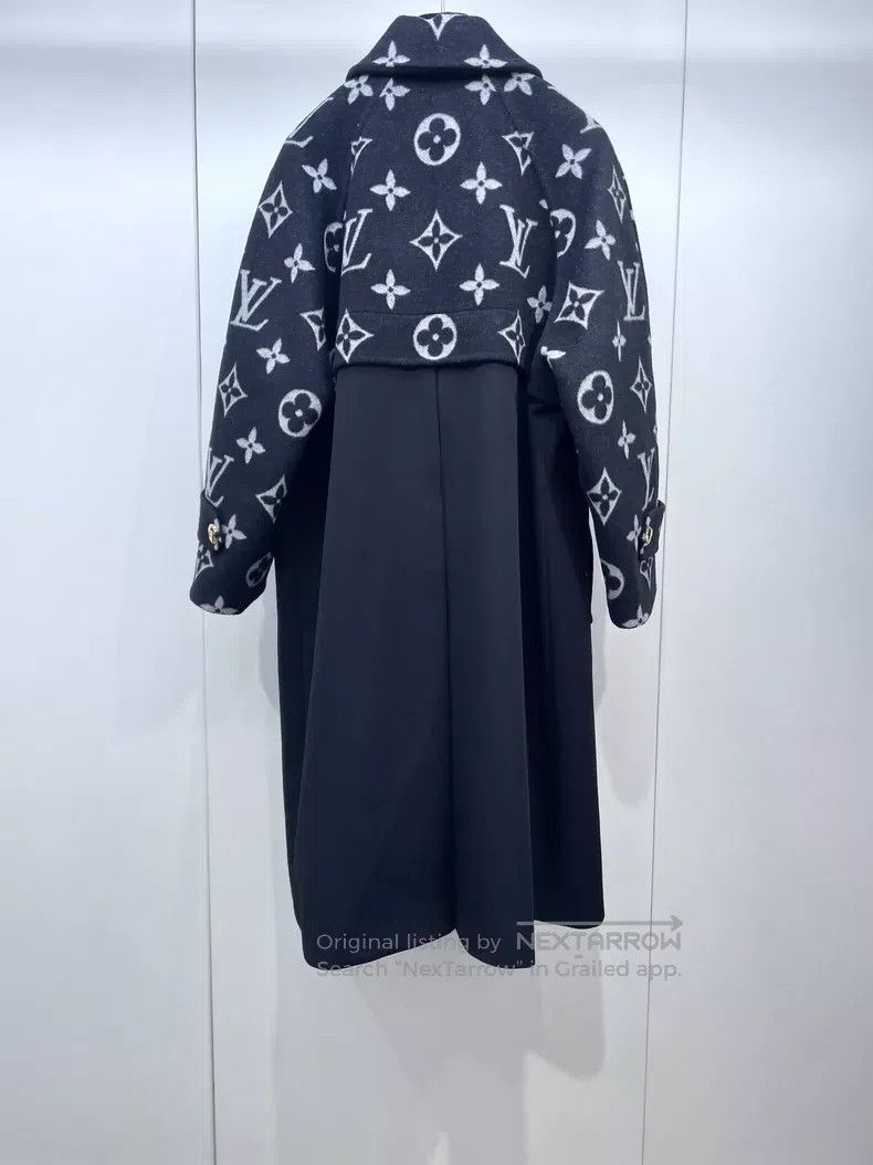 Louis Vuitton Louis Vuitton Wool presbyopic windbreaker coat Size XXS / US 00 / IT 34 - 2 Thumbnail