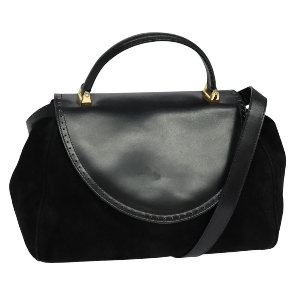 Salvatore Ferragamo Salvatore Ferragamo Hand Bag Leather Black Size ONE SIZE - 1 Thumbnail