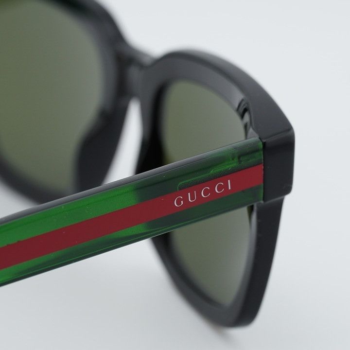 Gucci Gucci GG0001S 002 Men Sunglasses Black Square Frame Size ONE SIZE - 6 Thumbnail