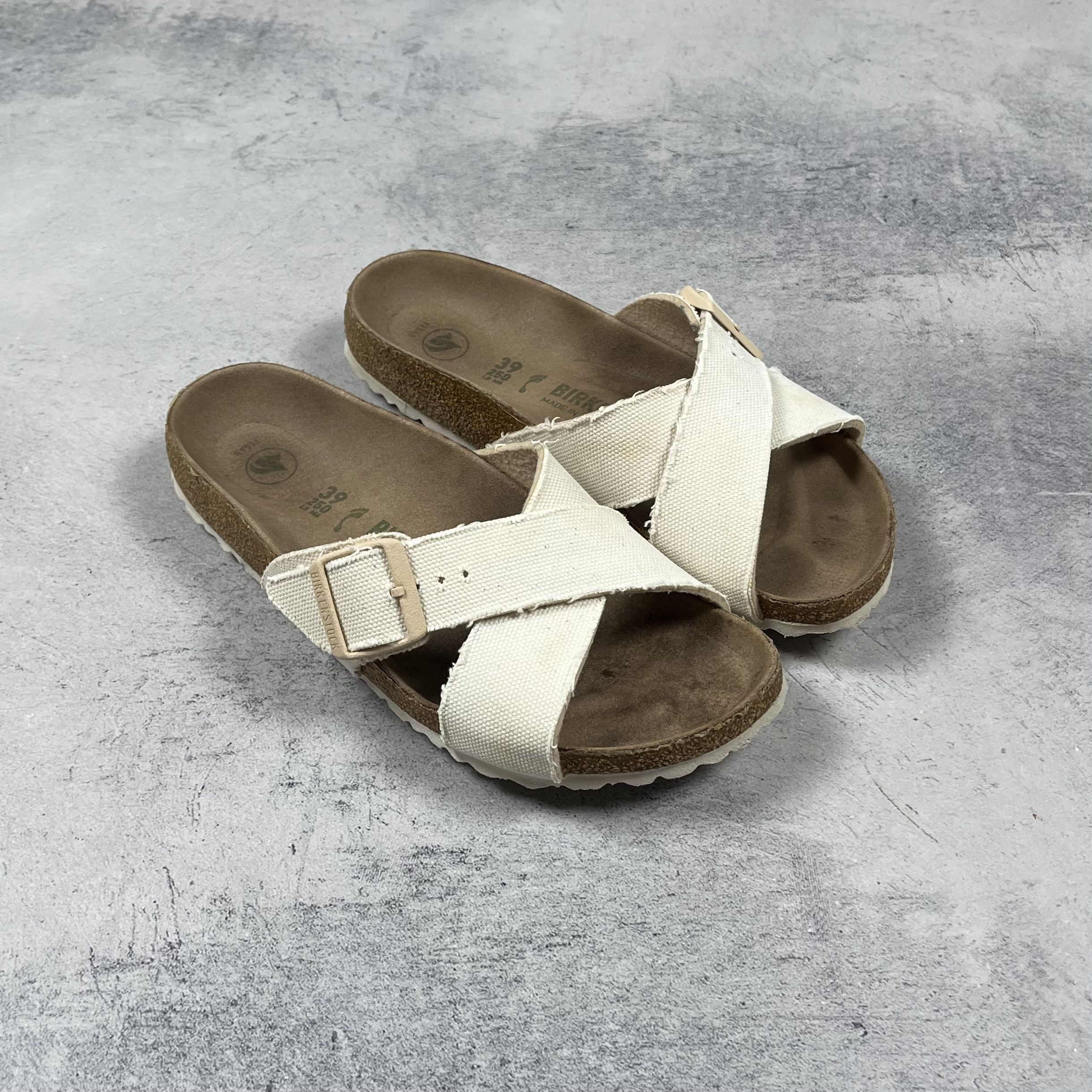 Birkenstock Birkenstock Siena Vegan Slides Sandals EU 39 Size US 8 / IT 38 - 1 Thumbnail