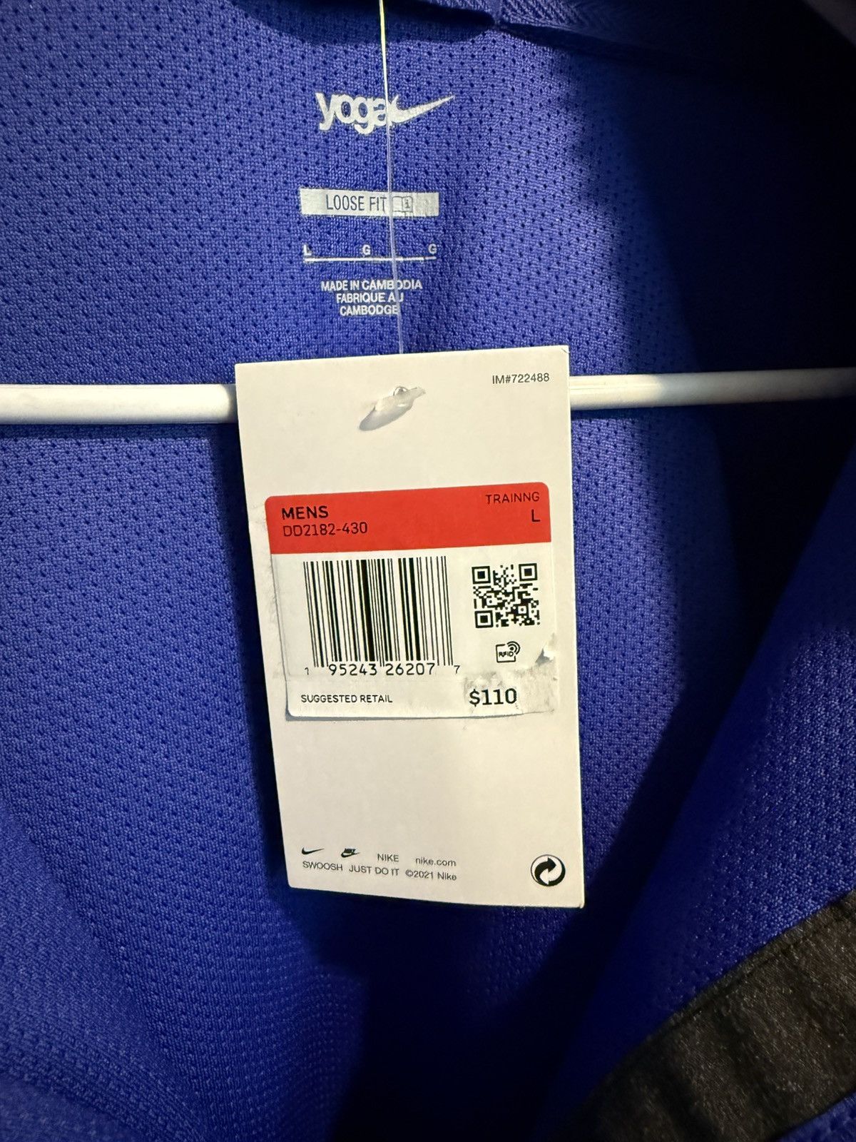 Nike Nike Yoga Sherpa Fleece Oversized Pullover Size US L / EU 52-54 / 3 - 4 Thumbnail