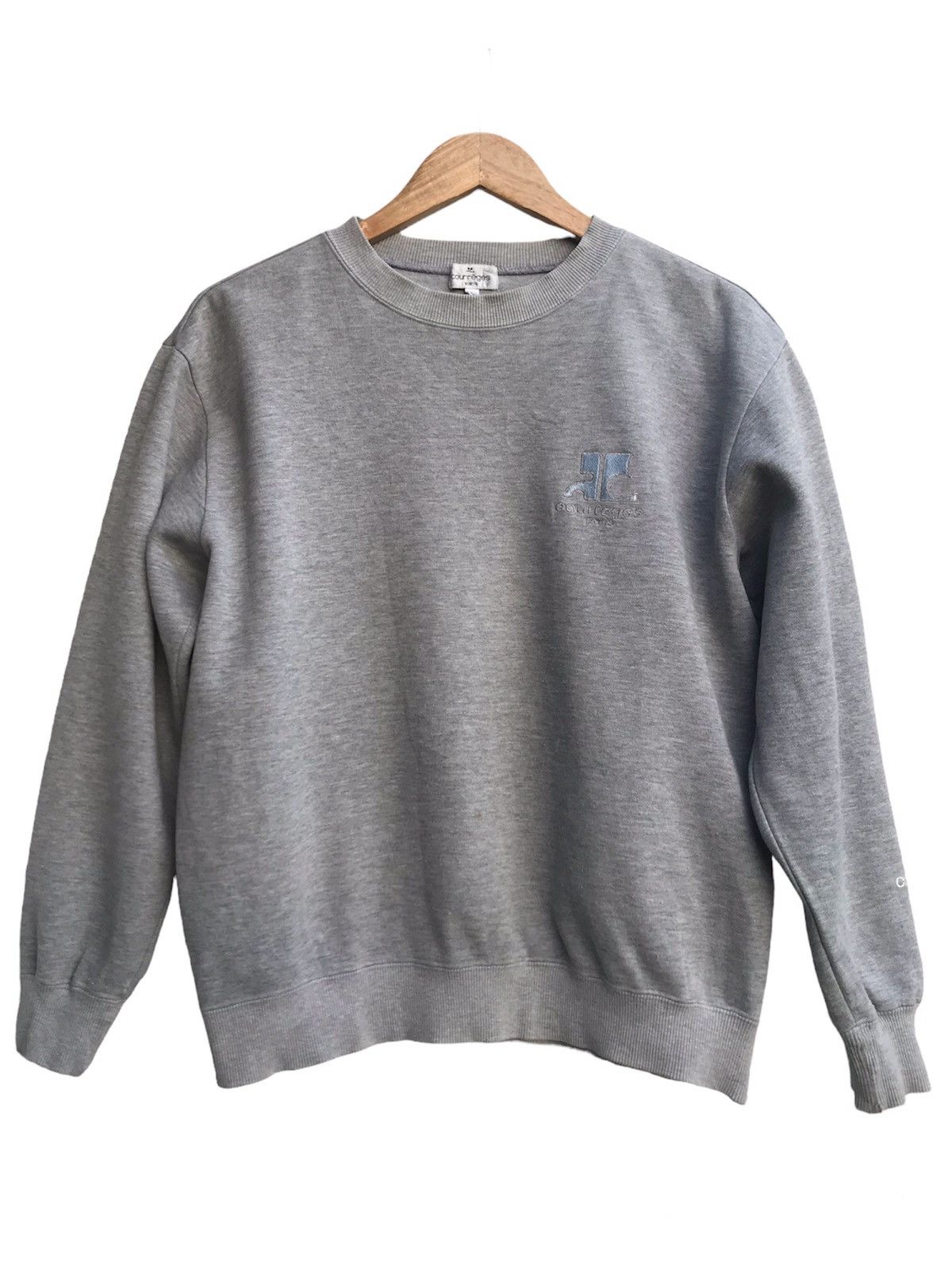 Andre Courreges × Courreges × Vintage Vintage Courreges Paris Sweatshirt Size L / US 10 / IT 46 - 1 Thumbnail