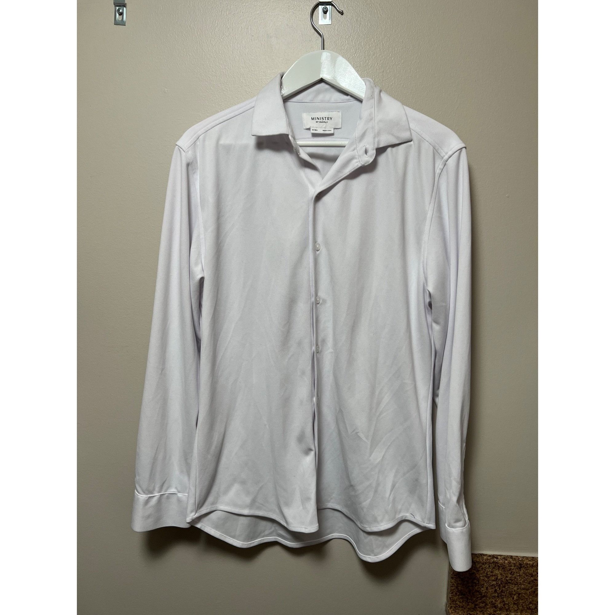 Ministry Of Supply Ministry of Supply Long Sleeve Button Up Shirt - Size M Size US M / EU 48-50 / 2 - 1 Thumbnail