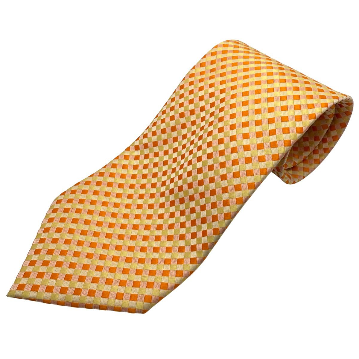 Ermenegildo Zegna Ermenegildo Zegna Silk Tie, Orange, Made in Italy, Like New Size ONE SIZE - 1 Thumbnail