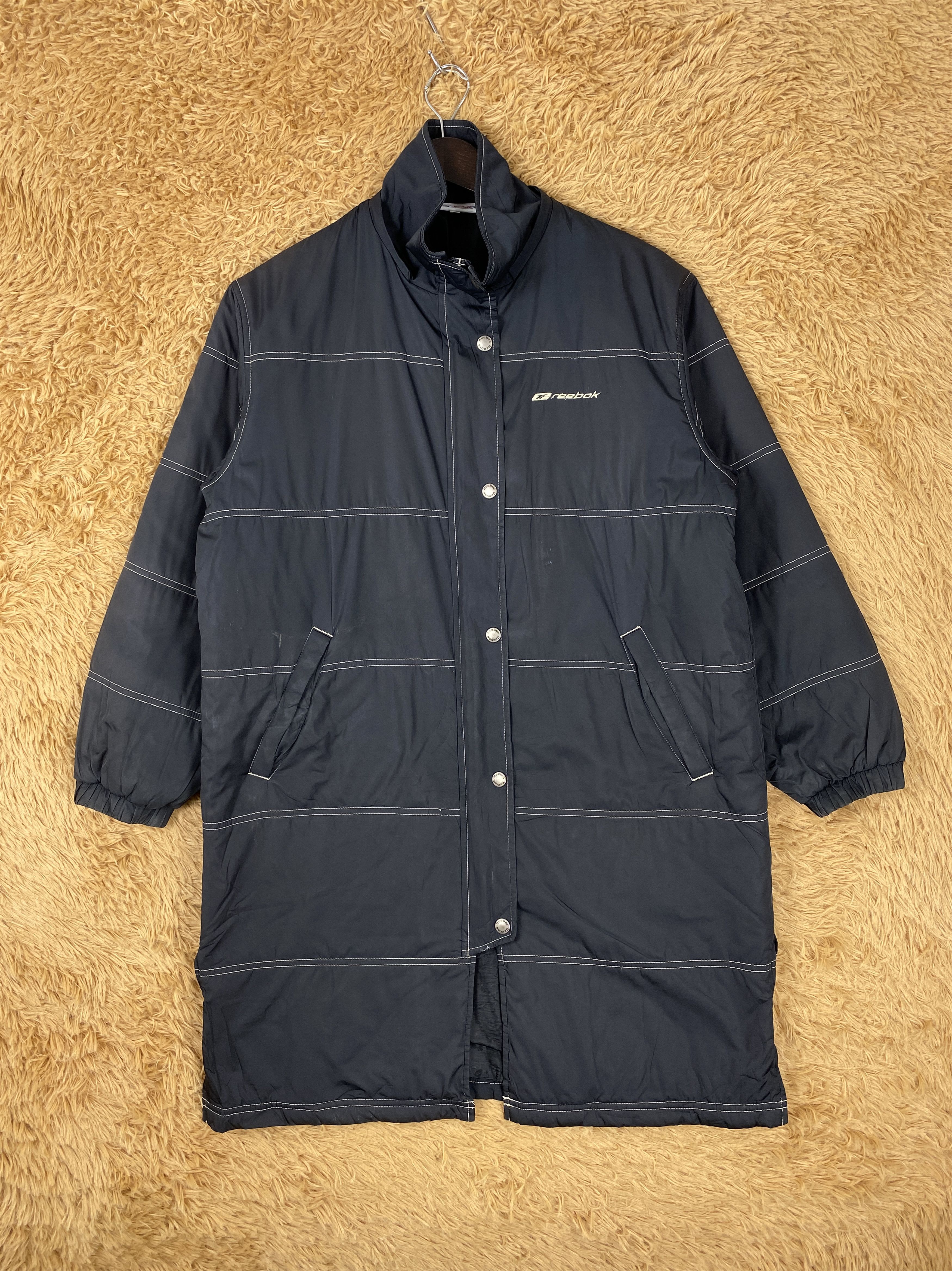 Reebok Vintage Reebock Long Jacket J2121 Size US S / EU 44-46 / 1 - 1 Thumbnail