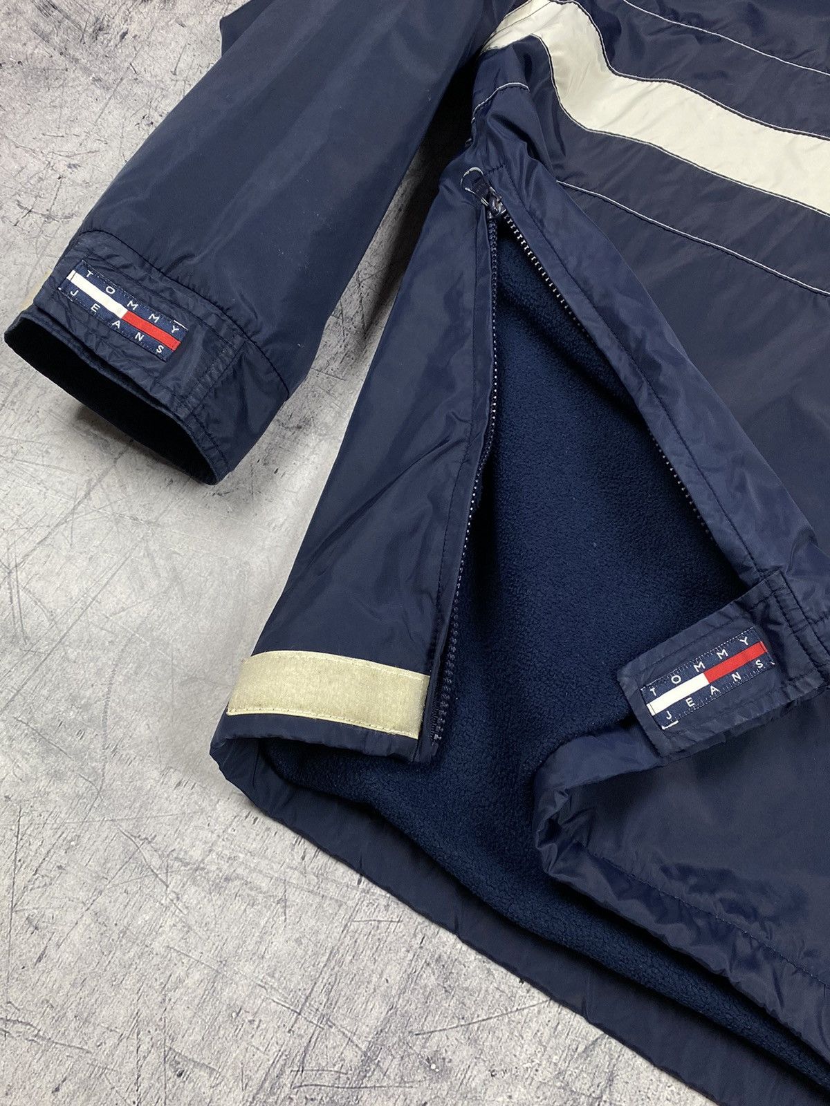 Tommy Hilfiger Vintage Tommy Hilfiger Hype Double Big Logo Jacket Anorak Size US M / EU 48-50 / 2 - 13 Thumbnail