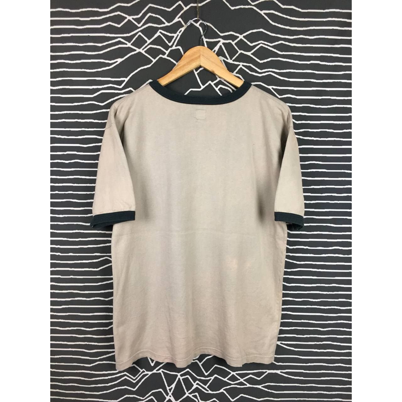 Vintage Vtg Clear Mind Spell Out Logo Ringer Tee Size L Size US L / EU 52-54 / 3 - 10 Thumbnail