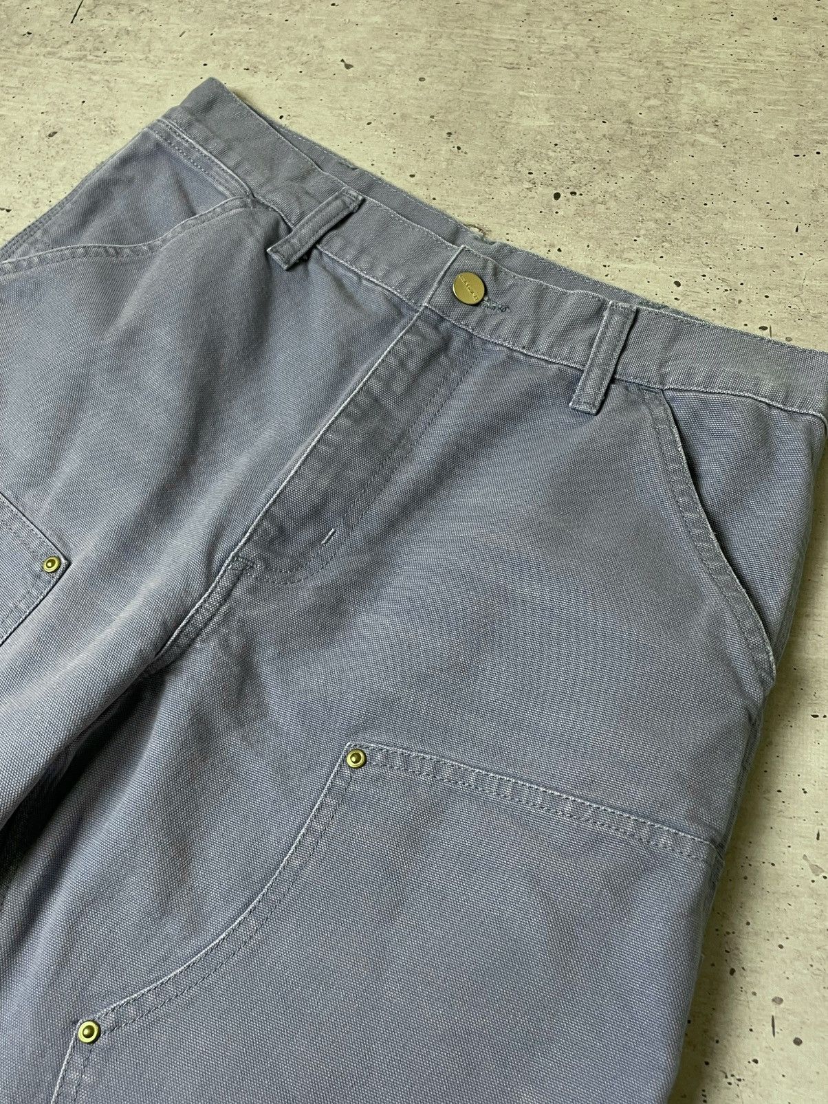 Carhartt Vintage Carhartt Carpenter Pants Dungaree Fit Work Blue Size US 28 / EU 44 - 8 Thumbnail