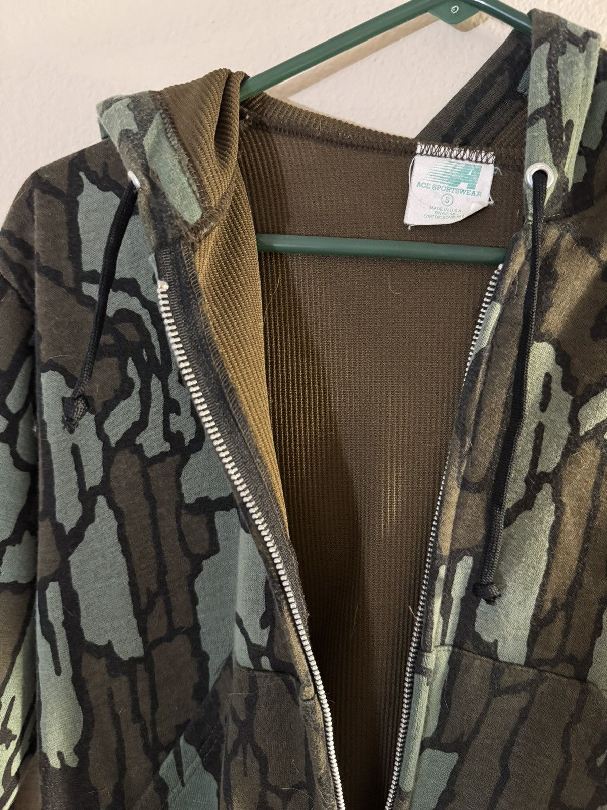 Vintage Camo Army Surplus Hoodie Size US S / EU 44-46 / 1 - 3 Thumbnail