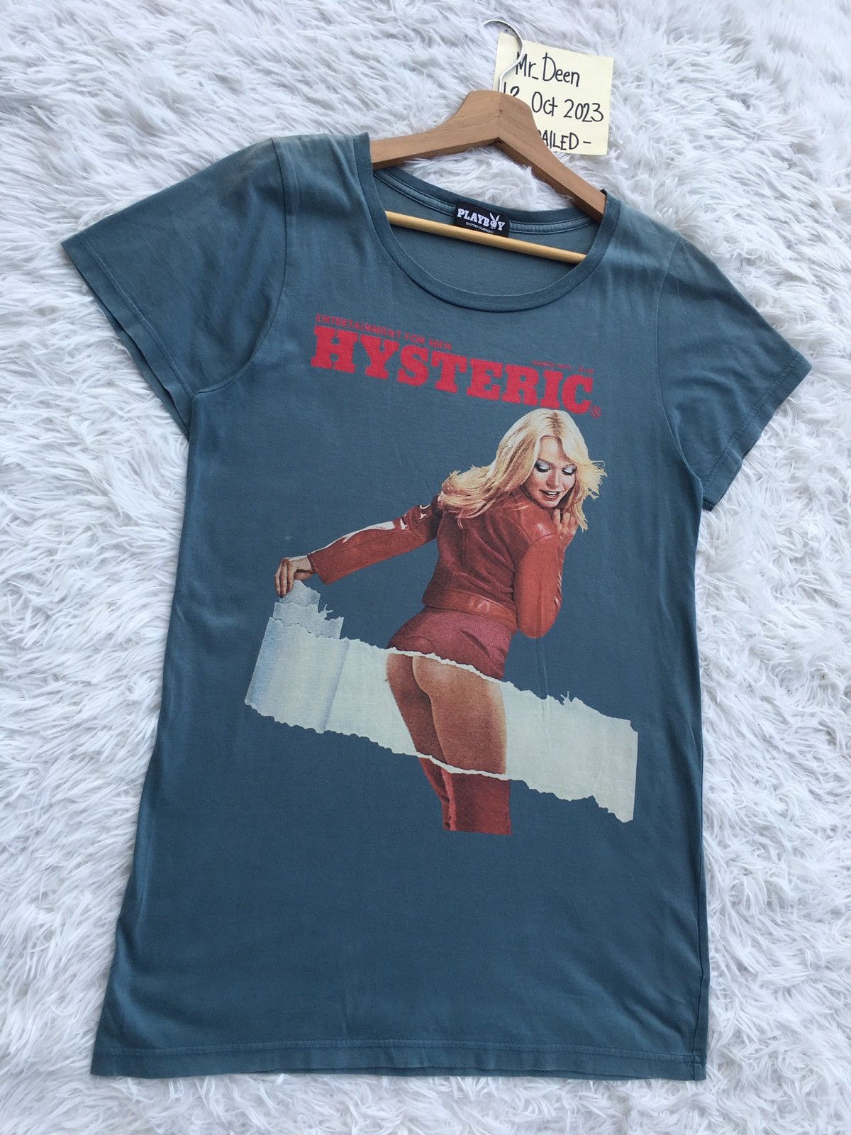 Hysteric Glamour × Playboy Rare Vintage Playboy x Hysteric Glamour Tshirt Size US S / EU 44-46 / 1 - 2 Thumbnail
