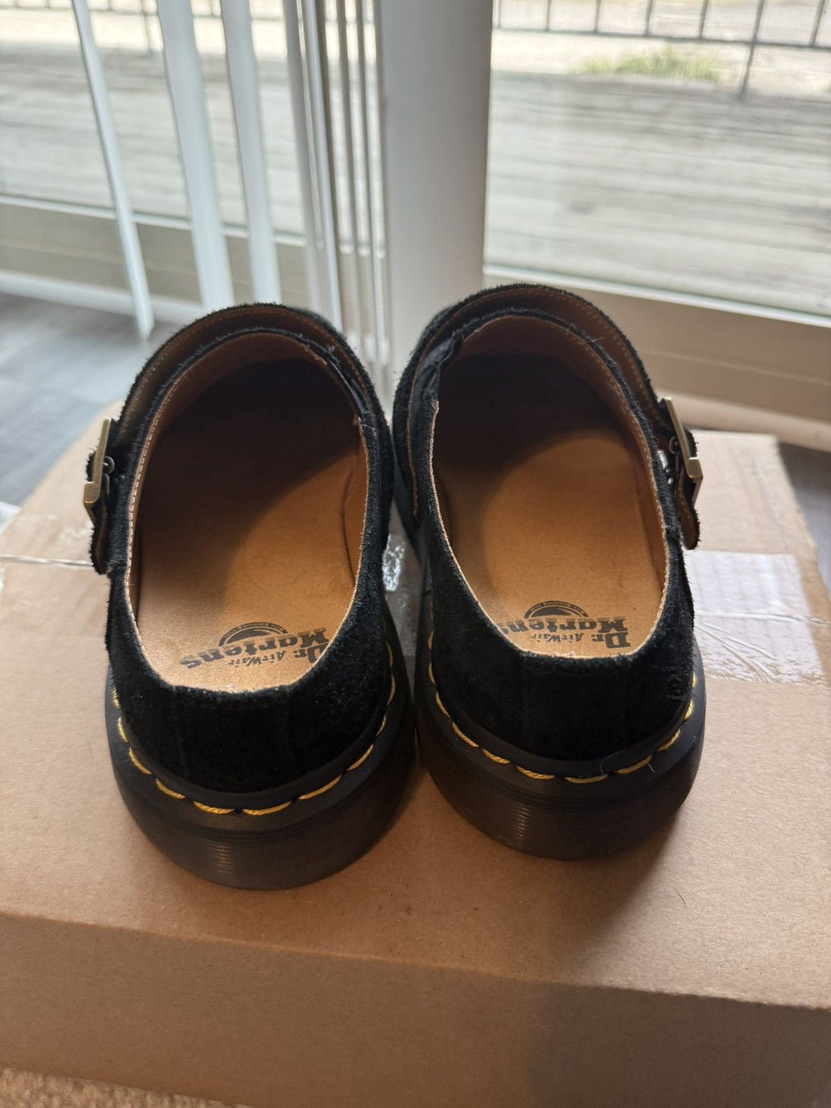 Dr. Martens Dr Martens Isham Mule Black Suede Size US 9 / EU 42 - 5 Thumbnail