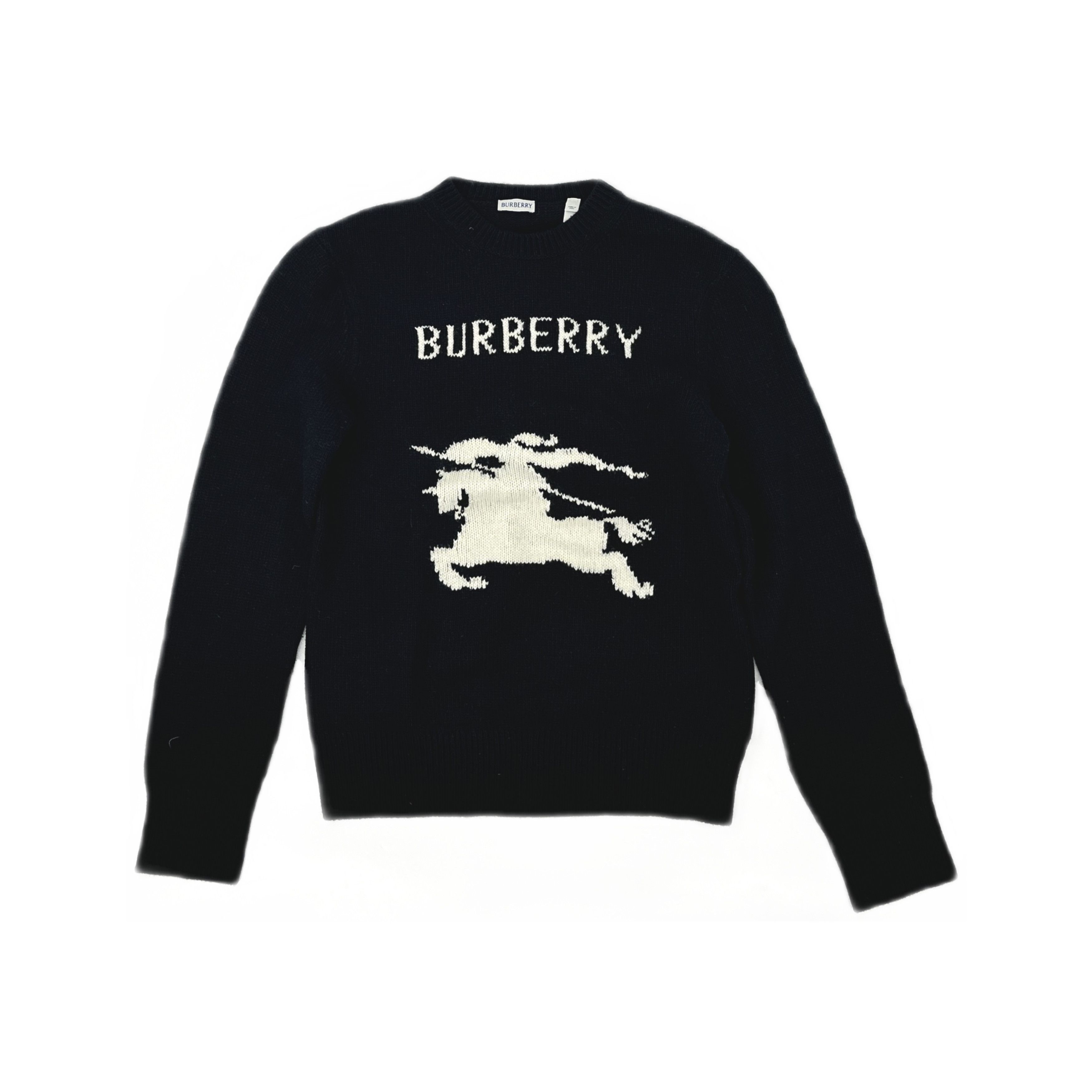 Burberry Burberry EKD Logo Wool Cashmere Sweater Size S Size US S / EU 44-46 / 1 - 1 Thumbnail
