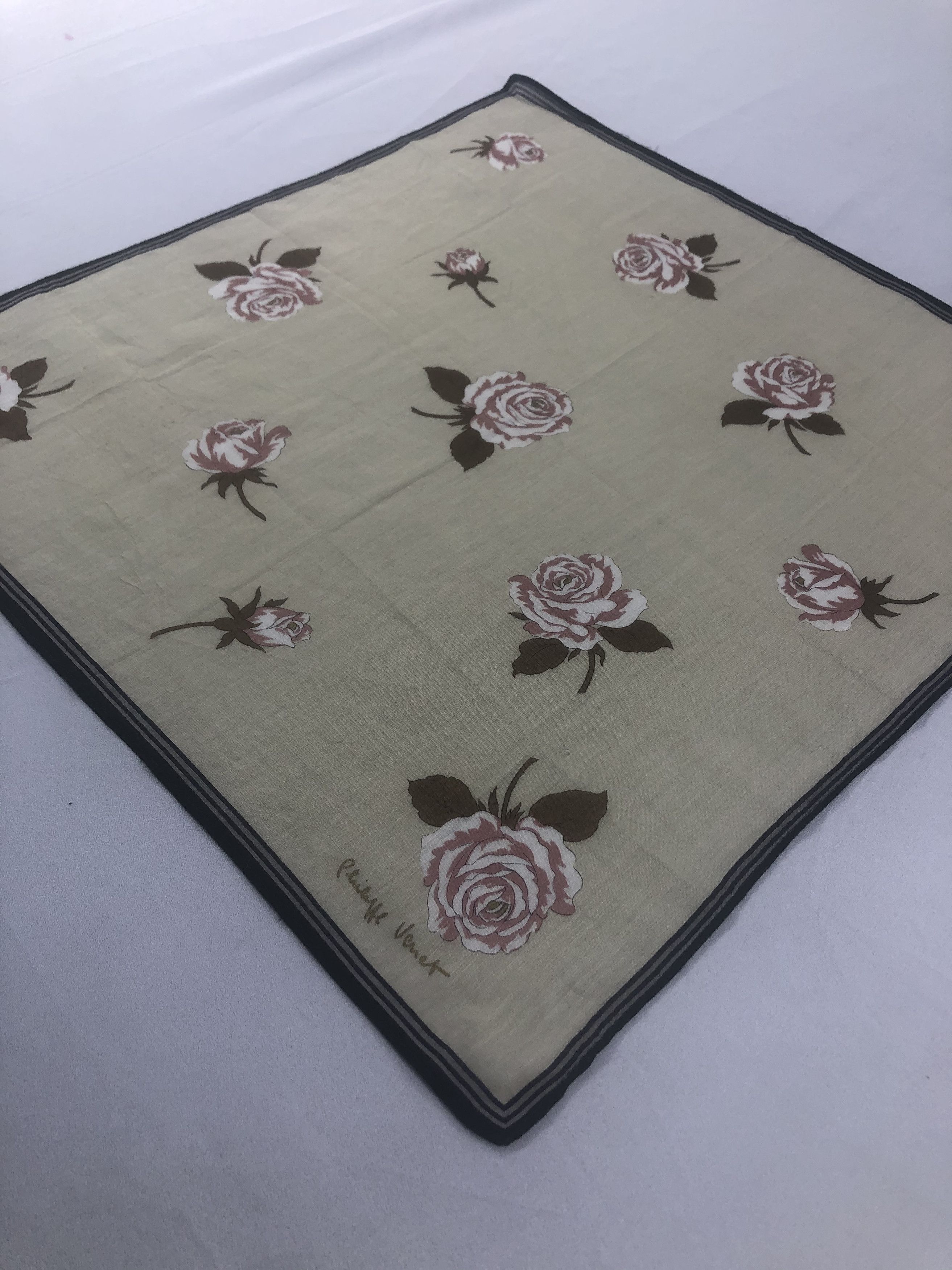 Vintage Philippe Venet Handkerchief / Bandana / Neckerchief Size ONE SIZE - 4 Thumbnail