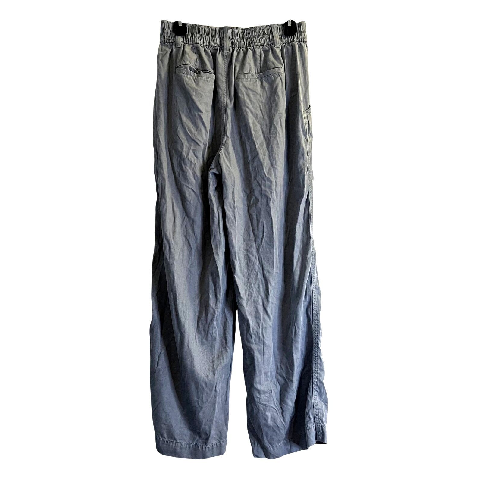 Madewell Madewell The Neale Straight Leg Trousers Drapeweave Size 28" / US 6 / IT 42 - 3 Thumbnail