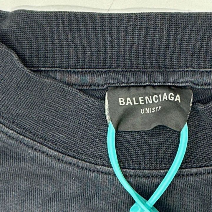 Balenciaga Balenciaga Logo Print Short Sleeve T-Shirt 0079-2507 Size US M / EU 48-50 / 2 - 4 Thumbnail