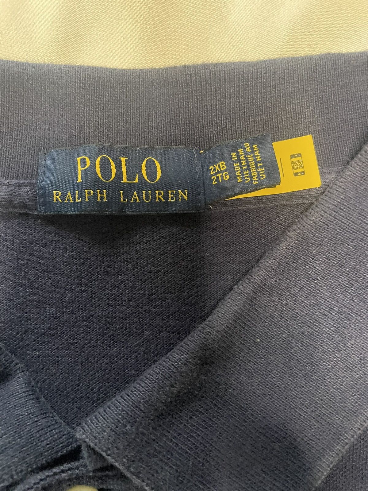 Polo Ralph Lauren Polo Ralph Lauren Polo Shirt Mens 2XB Multi Color Block Rare Size US XXL / EU 58 / 5 - 6 Thumbnail