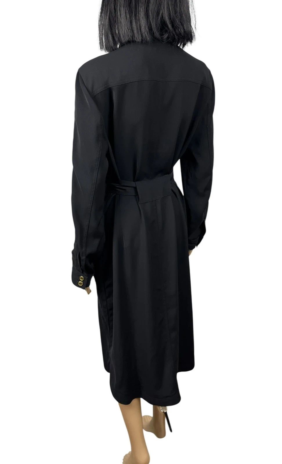 ME+EM ME + EM Shirt Dress Belted Polyester size 12 Size M / US 6-8 / IT 42-44 - 7 Thumbnail