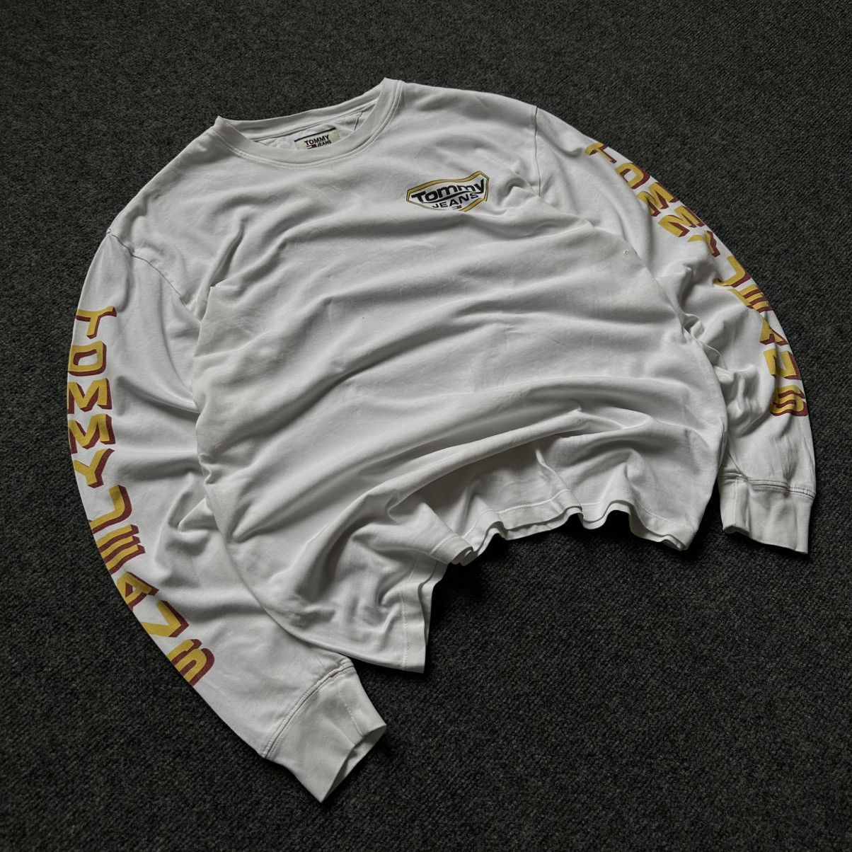 Tommy Jeans VTG Mans Tommy Jeans Size M Y2K Long-sleeve T-shirts Cotton Size US M / EU 48-50 / 2 - 2 Thumbnail