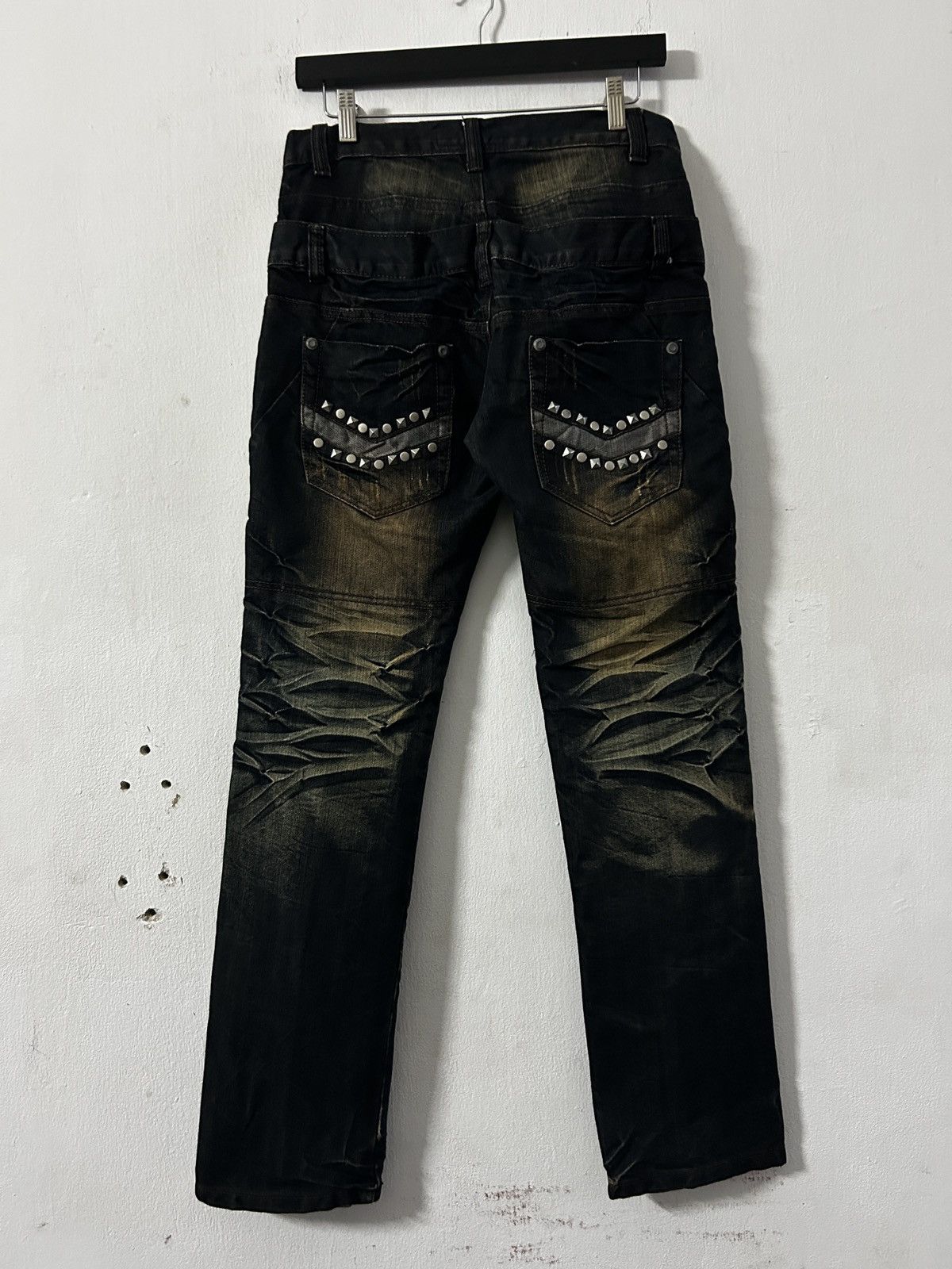 Japanese Brand 2000’s Japanese Brand sick design studded grunge punk style Size US 30 / EU 46 - 2 Thumbnail