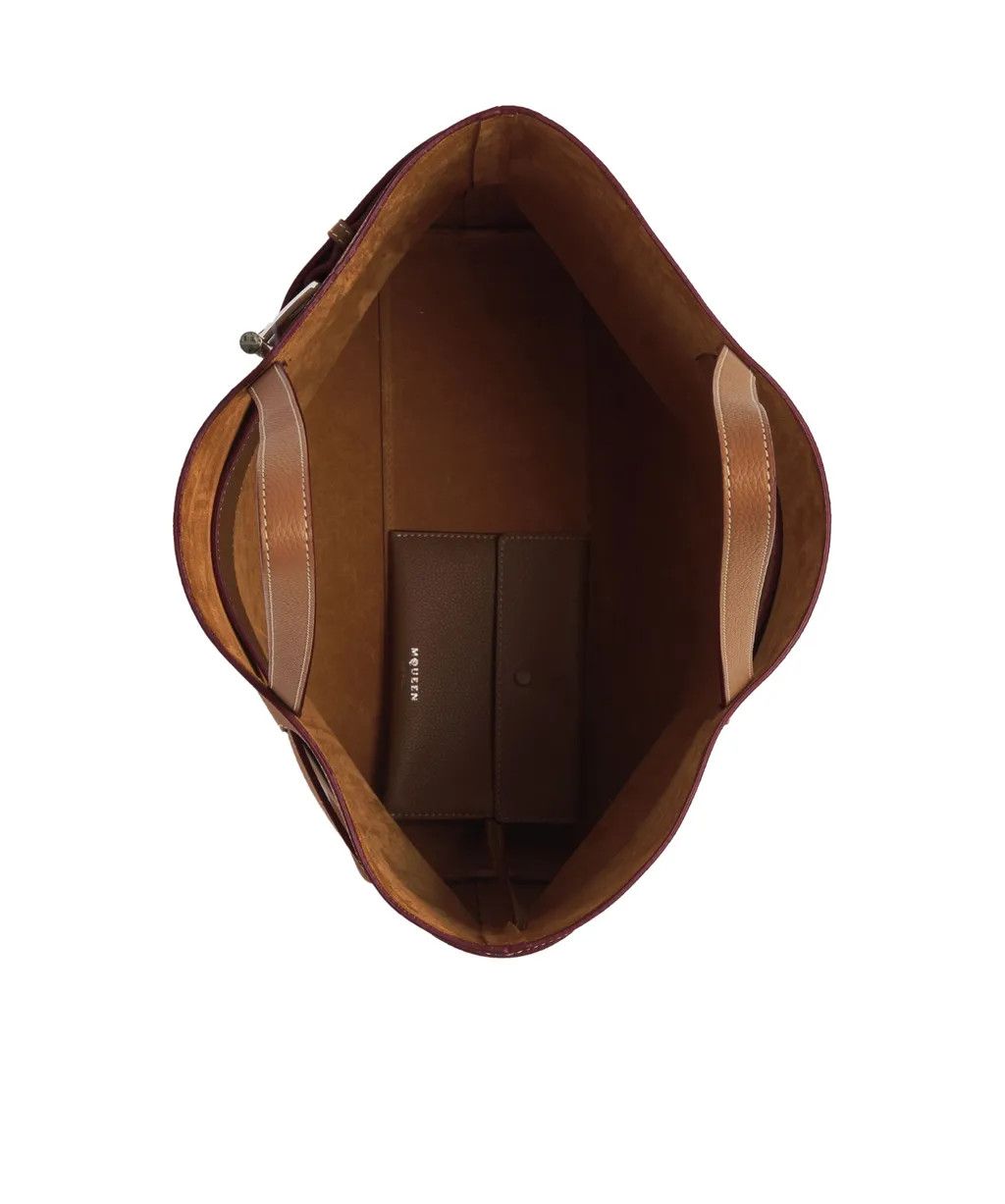 Alexander McQueen o1w1db10126 Size: OS/T-Bar Shopper Bag in Brown Size ONE SIZE - 4 Thumbnail