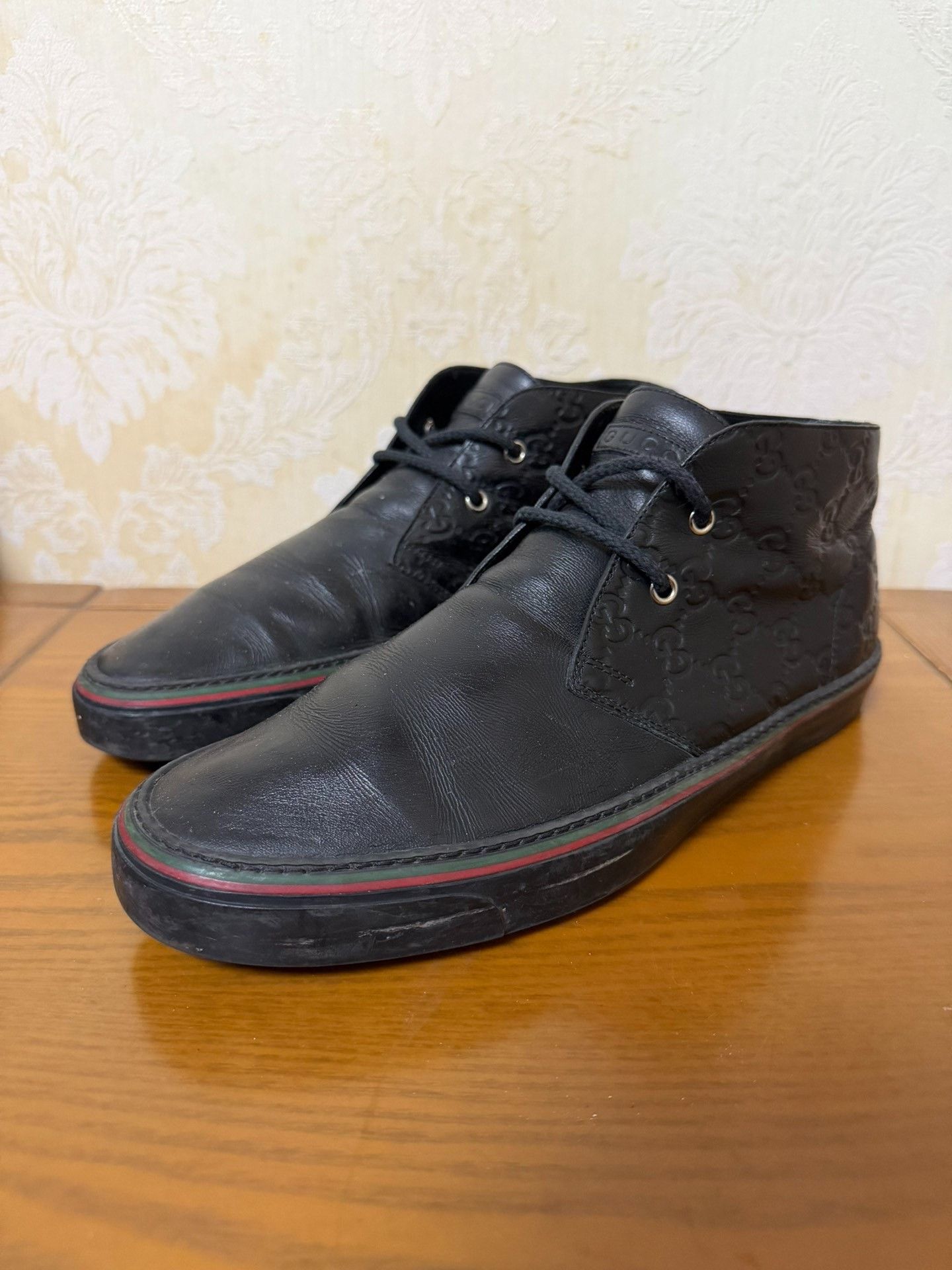Gucci Gucci Casual Black Lowtop Sneakers 8.5 Men Size US 8.5 / EU 41-42 - 1 Thumbnail