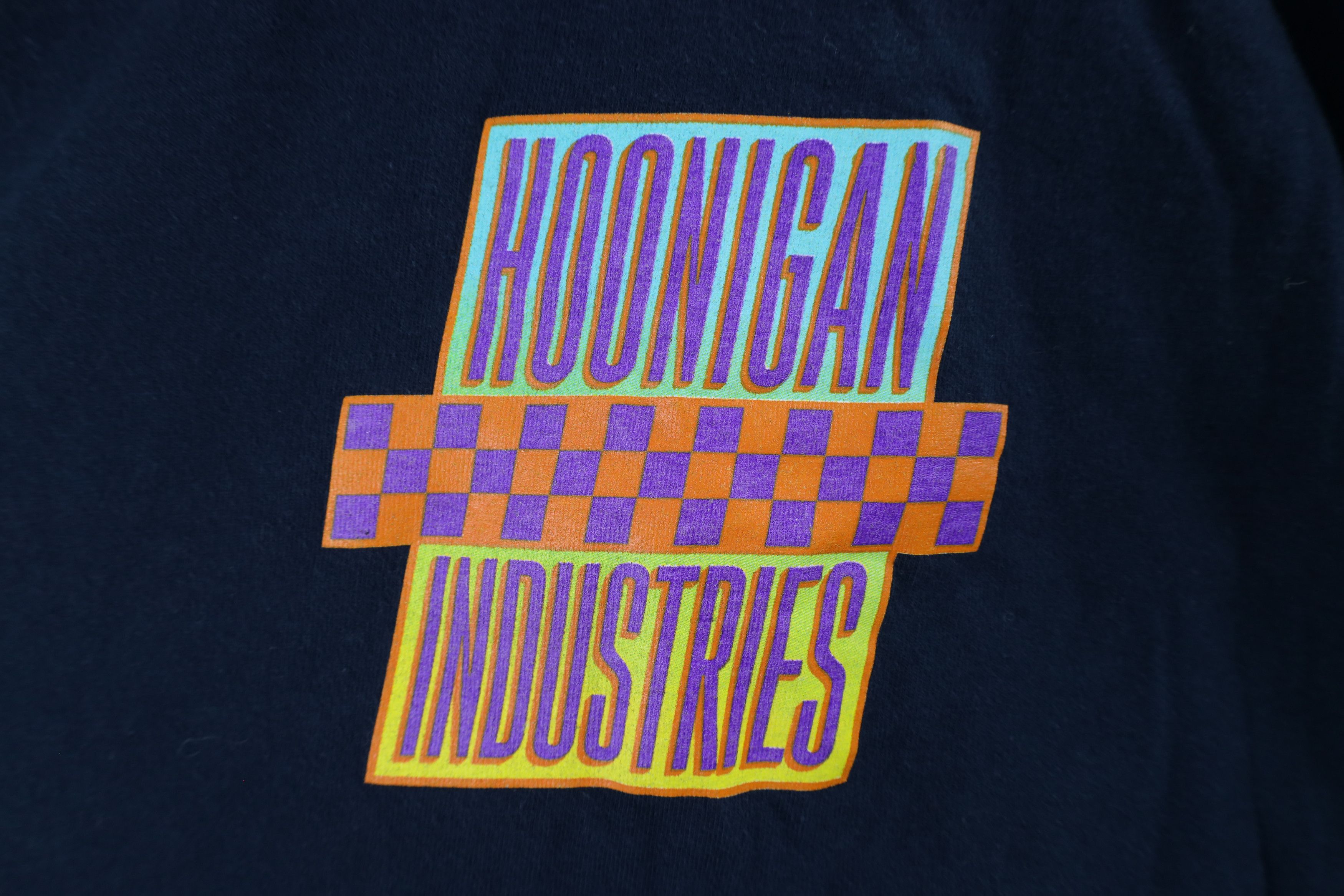 Vintage Vintage Hoonigan Industries Racing Block Rally Car T-Shirt Size US XL / EU 56 / 4 - 4 Thumbnail