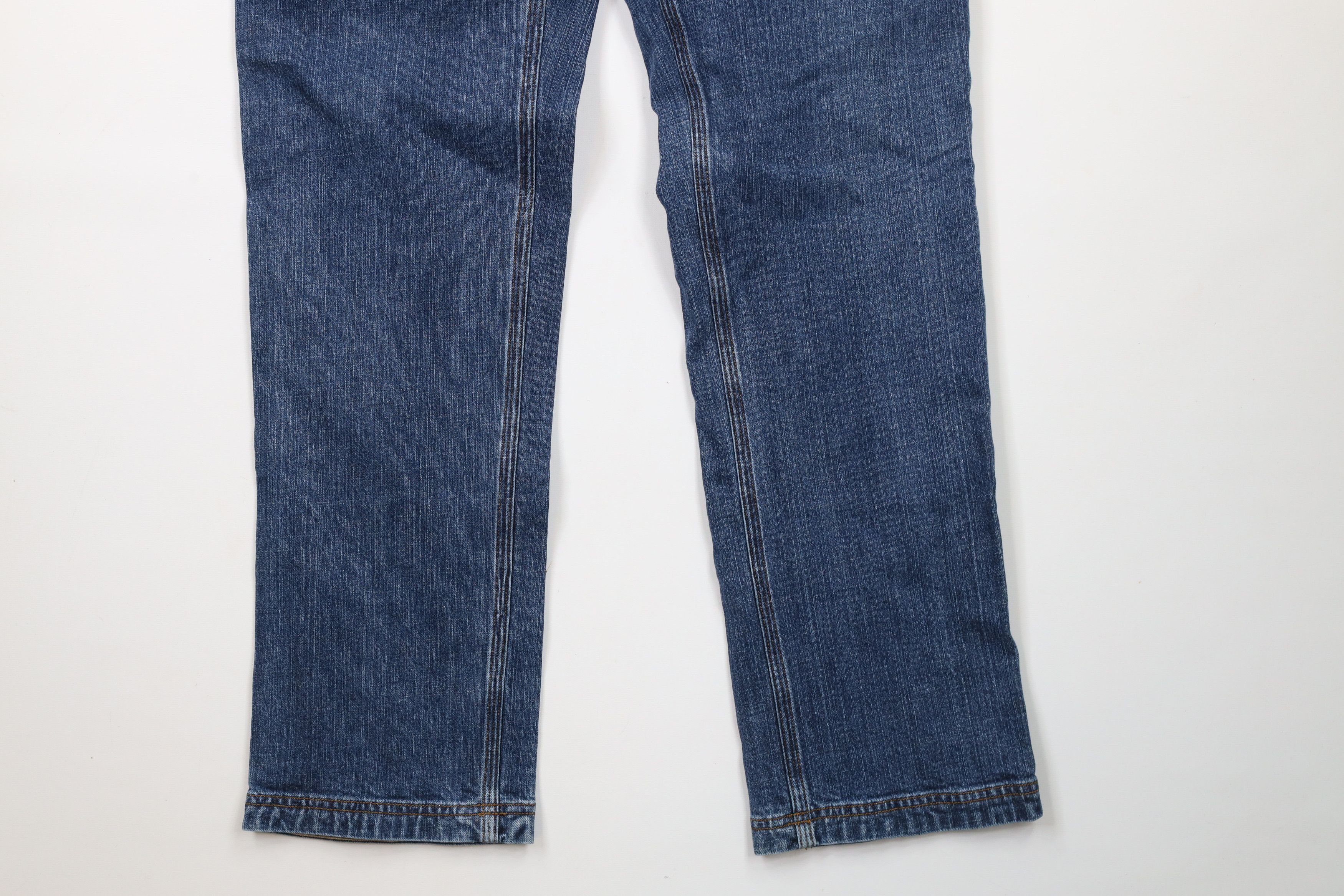 Duluth Trading Company × Vintage Duluth Trading Co Fit Flex Ballroom Workwear Denim Jeans Size US 34 / EU 50 - 4 Thumbnail