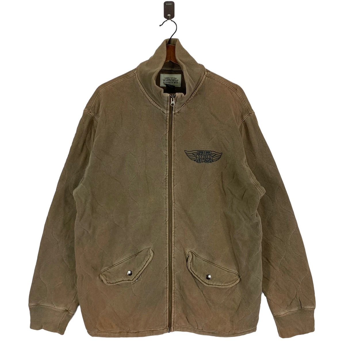 Avirex × Vintage VINTAGE AVIREX CO LTD BOMBER ZIPPER JACKET Size US XL / EU 56 / 4 - 1 Thumbnail
