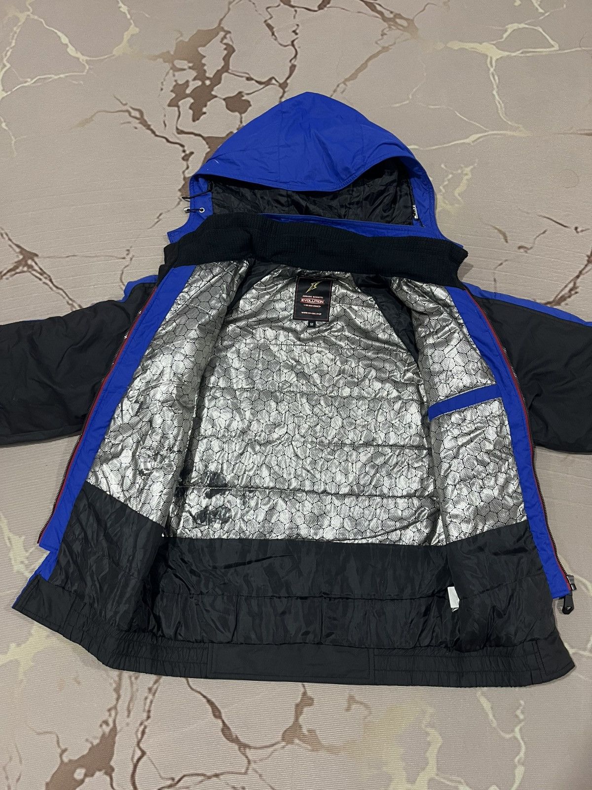 Japanese Brand Andare Schietti Tech Work Jacket Reflective Blue Size US M / EU 48-50 / 2 - 8 Thumbnail