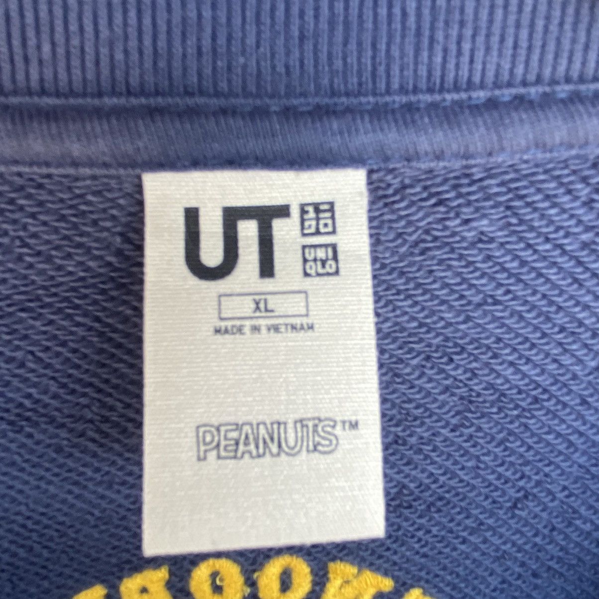 Other Vintage Peanuts Big Printed Crewneck Sweatshirt Blue Size L Size US L / EU 52-54 / 3 - 6 Thumbnail
