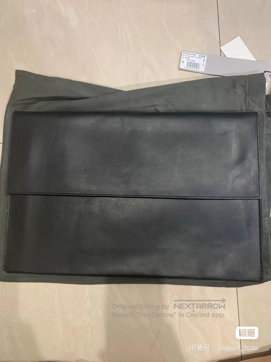 Rick Owens Rick Owens 13fw Leather Large Clutch. Size ONE SIZE - 1 Thumbnail