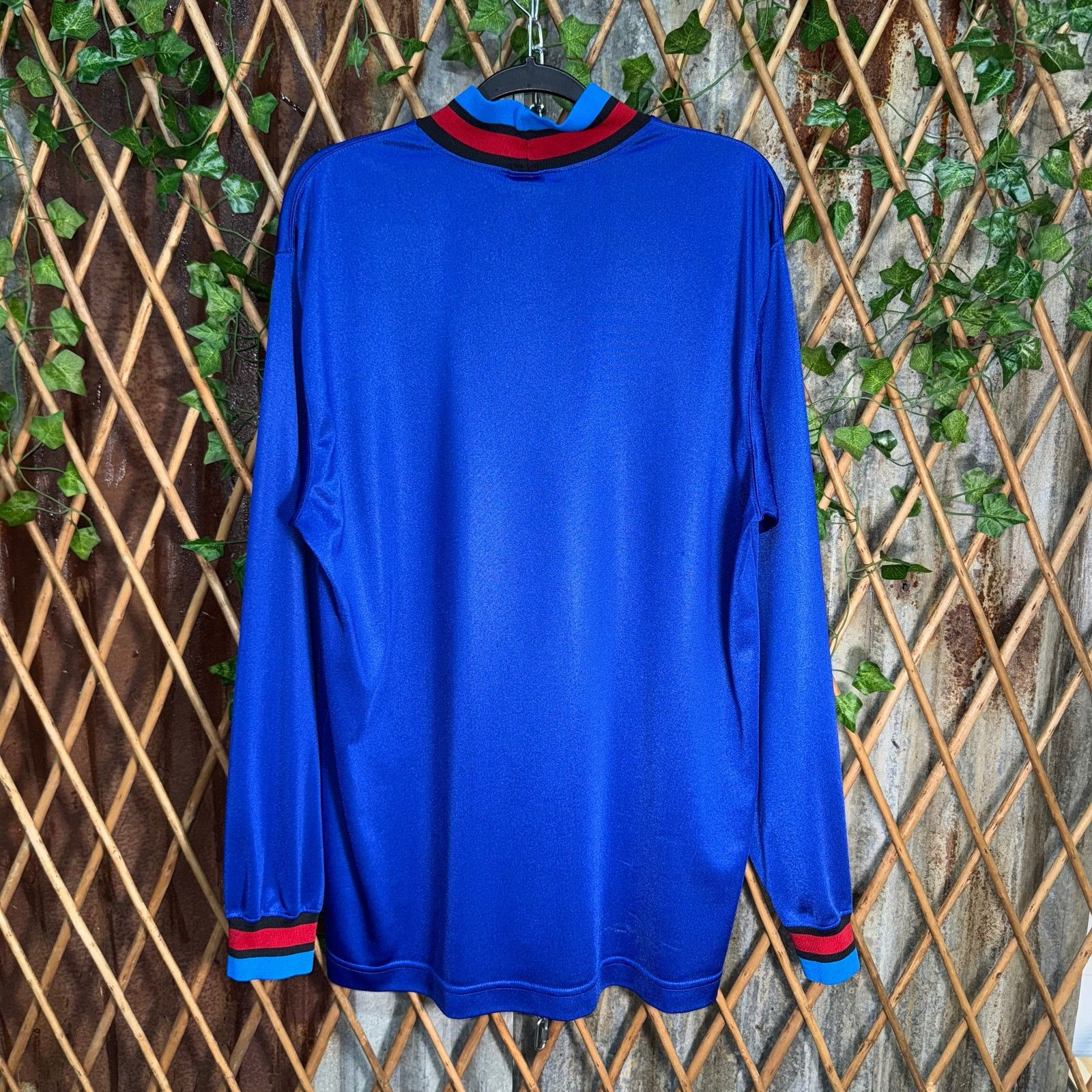 Nike Vintage Y2K Nike embroidered logo 1990s LS warm up jersey Size US L / EU 52-54 / 3 - 2 Thumbnail