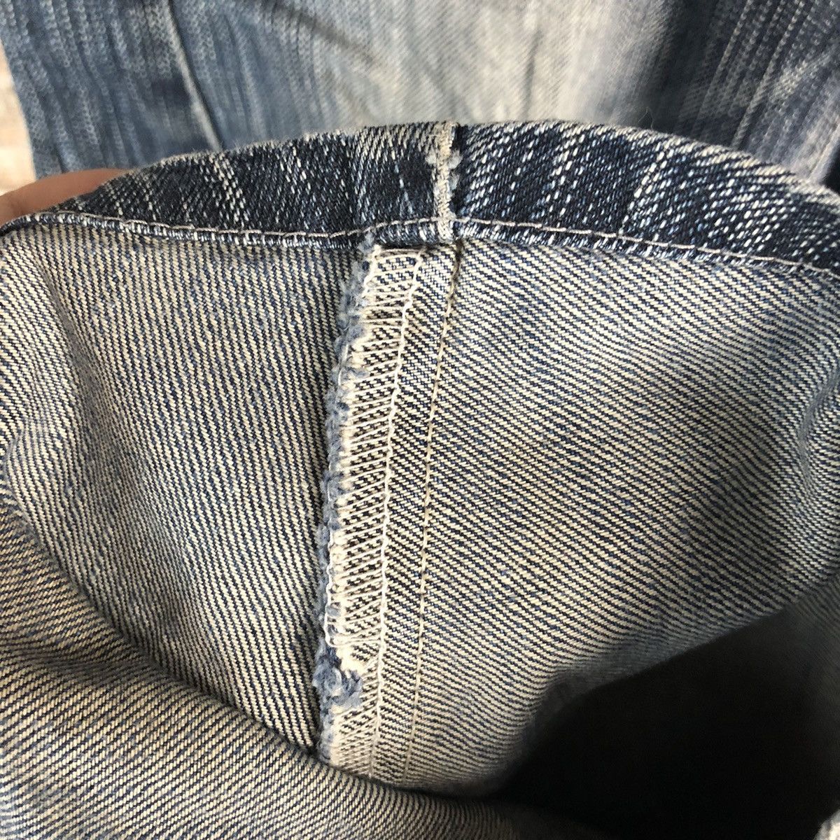 Edwin DLL Edwin Blue Distressed Denim Pants #C130 Size US 32 / EU 48 - 12 Thumbnail