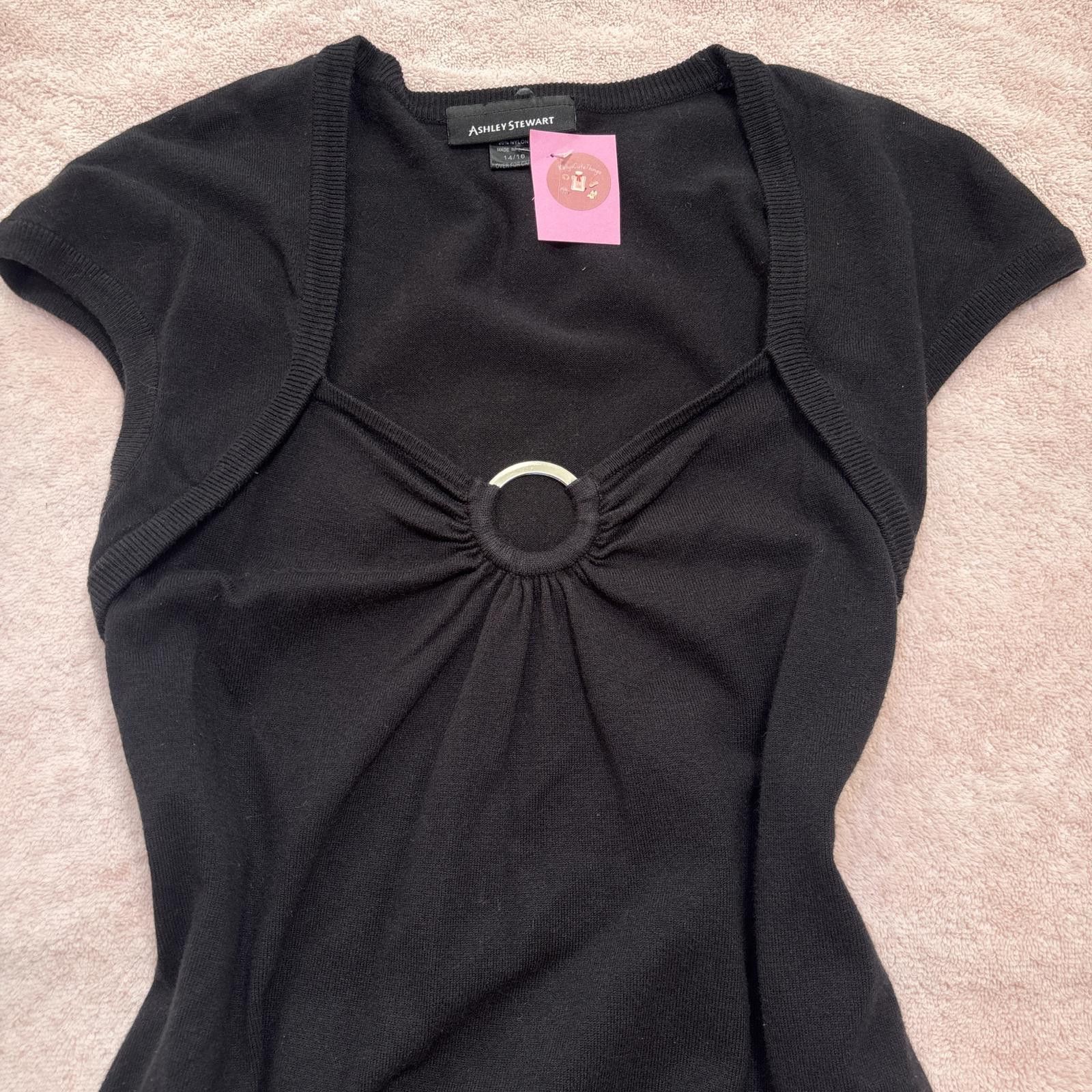 Other y2k grunge office siren ring detail blouse Size M / US 6-8 / IT 42-44 - 3 Thumbnail