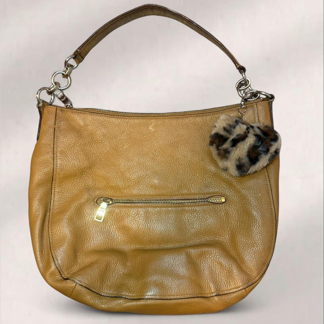 Coach Vintage Brown Coach Leather Crossbody Bag Y2K Authentic Size ONE SIZE - 3 Thumbnail