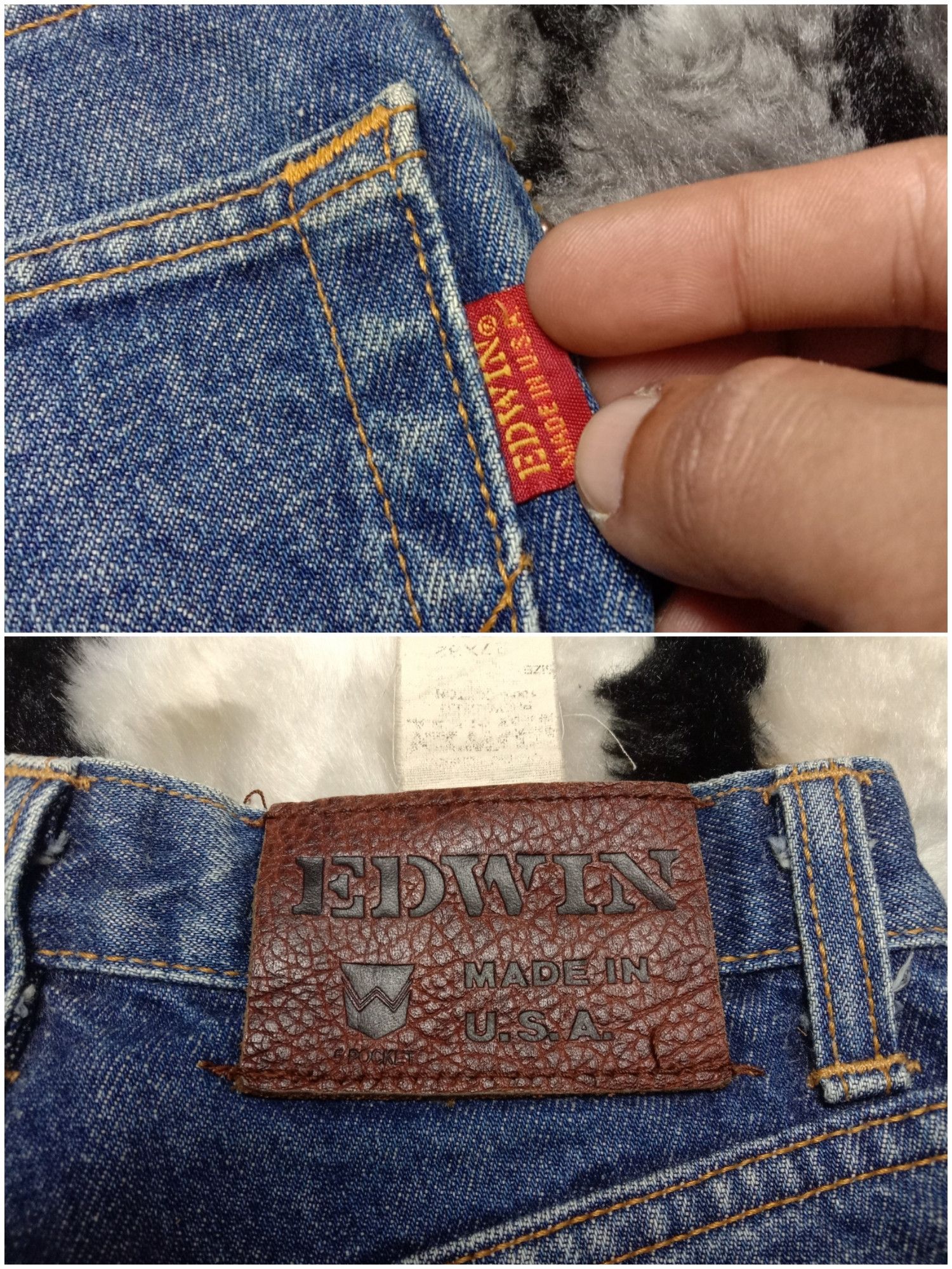 Edwin × Jean × Vintage Vintage Edwin Made In Usa Size US 26 / EU 42 - 5 Thumbnail