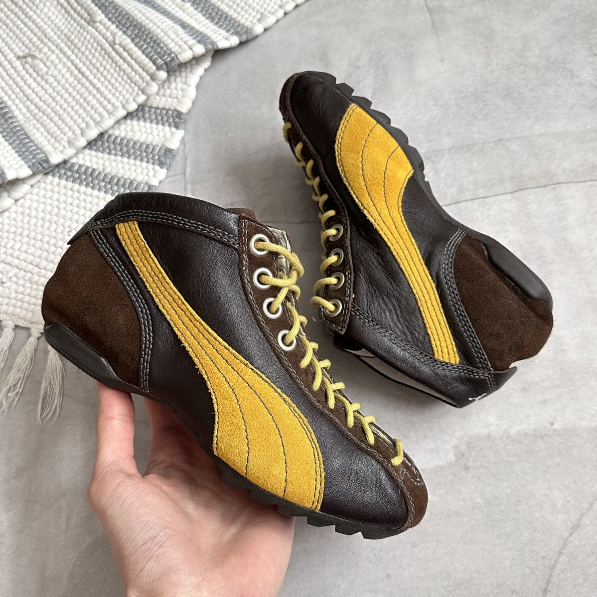 Jil Sander × Puma RARE Puma Boxing Biker Sneakers Boots Speedcat Vibe Size US 7 / IT 37 - 6 Thumbnail