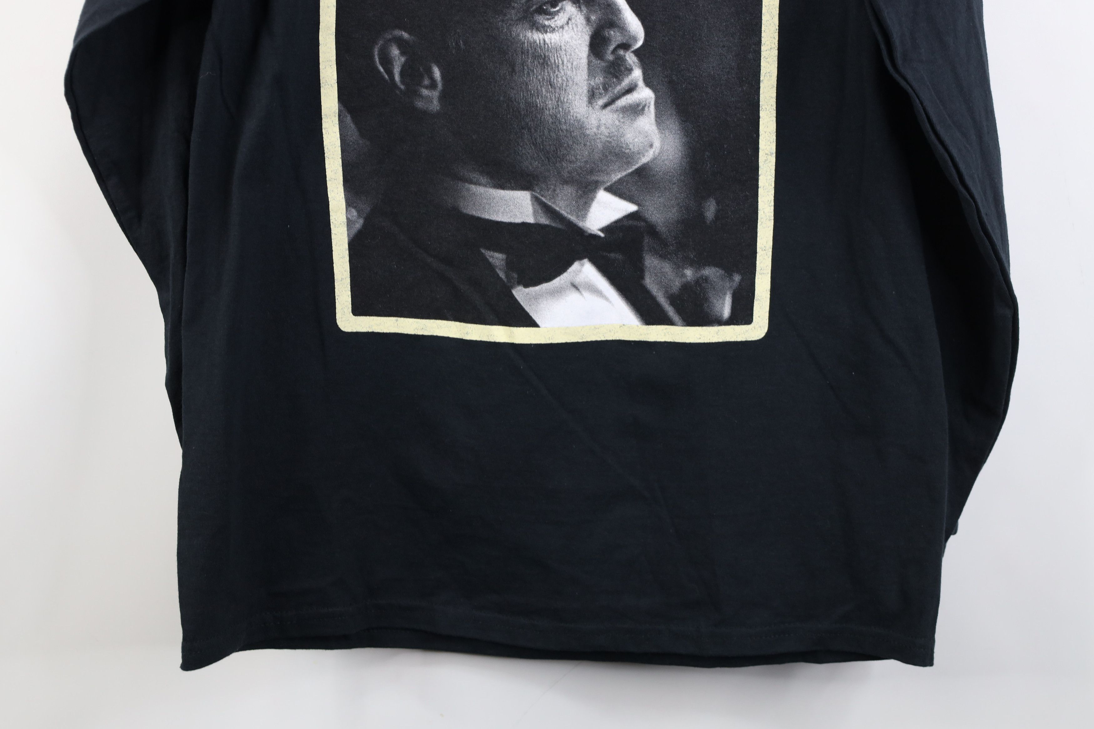 Vintage Y2K Streetwear The Godfather Movie Long Sleeve T-Shirt Black Size US M / EU 48-50 / 2 - 12 Thumbnail