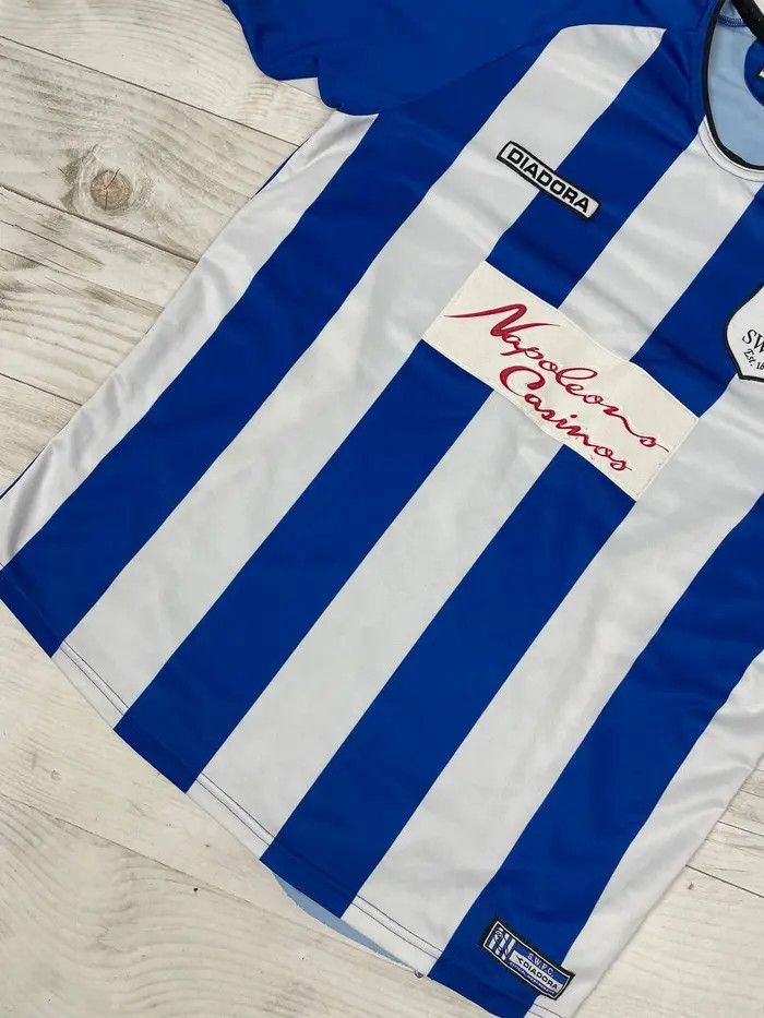 Diadora Diadora Sheffield Wednesday 2003 2005 Home Shirt Jersey Size US M / EU 48-50 / 2 - 3 Thumbnail