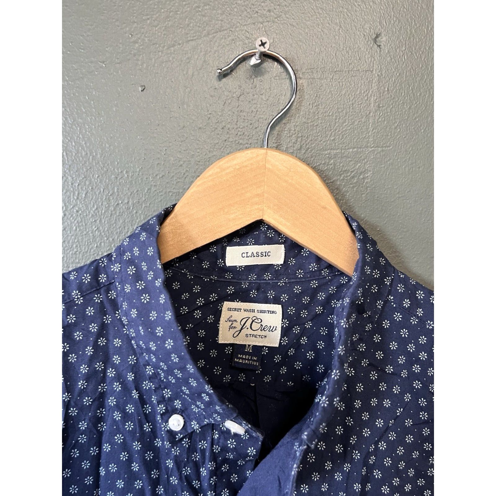 J.Crew J. Crew Mens Blue Long Sleeve Button-Up Shirt Classic Fit Size M Size US M / EU 48-50 / 2 - 3 Thumbnail