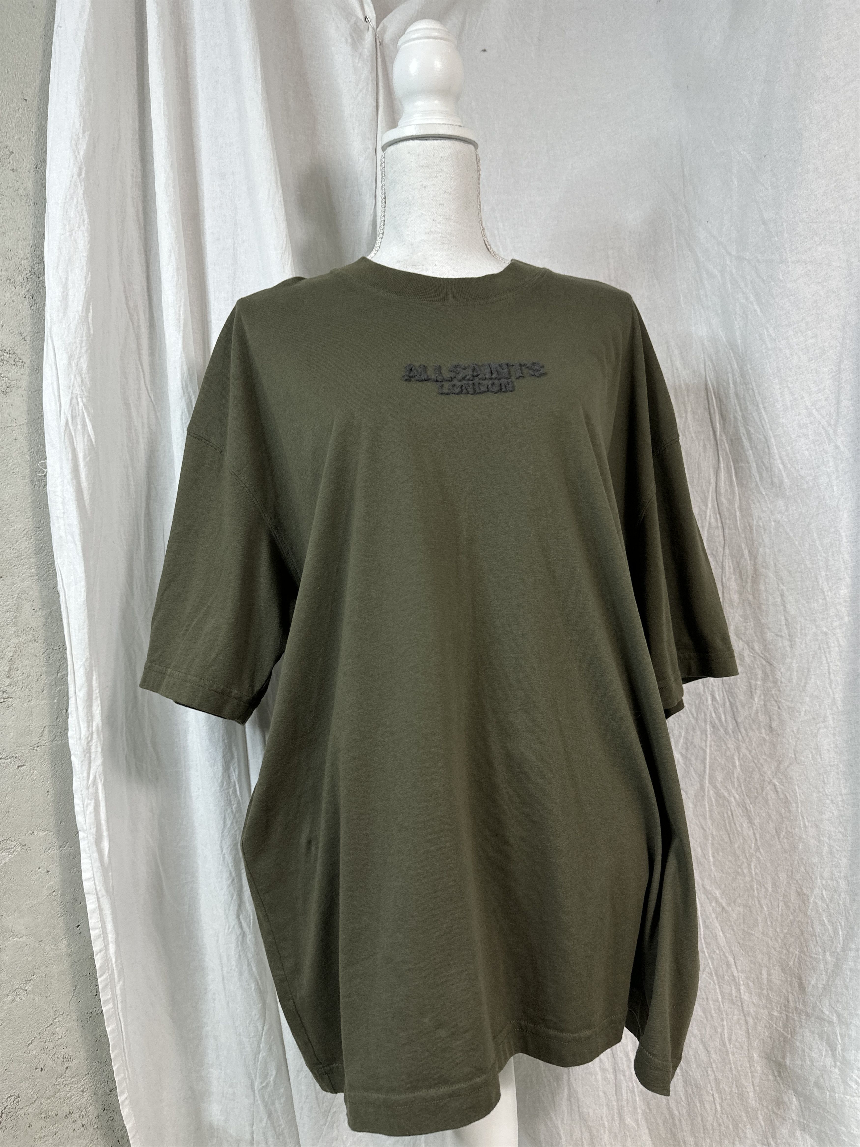Allsaints × Vintage Allsaints Puffy Print Oversize T-shirt Size US M / EU 48-50 / 2 - 6 Thumbnail