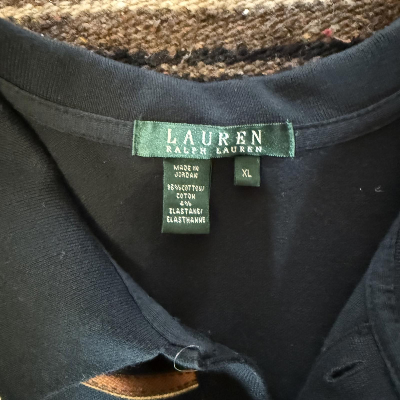Lauren Ralph Lauren Vintage LAUREN Ralph Lauren Women's Classic Equestrian Print Size XL / US 12-14 / IT 48-50 - 3 Thumbnail